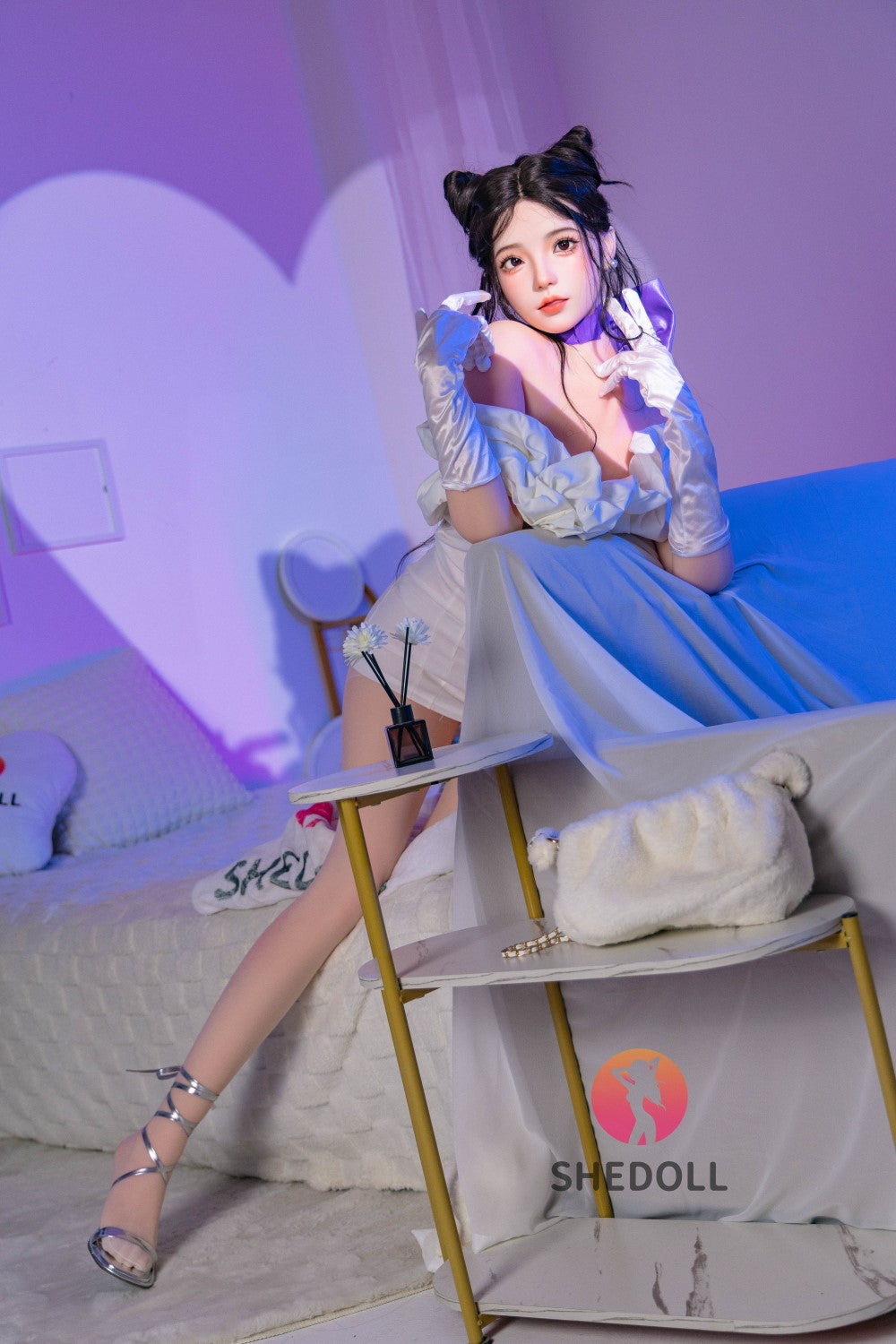 Rose Sex Doll (SHEDOLL 168 cm D-Cup # SH138 2.0 TPE + silikoon)