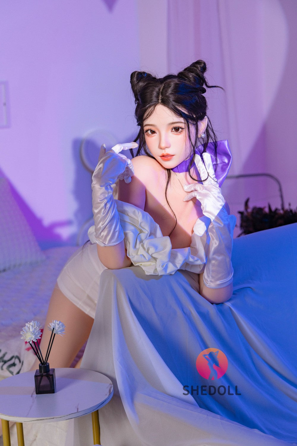 Rose Sex Doll (SHEDOLL 168 cm D-Cup # SH138 2.0 TPE + silikoon)