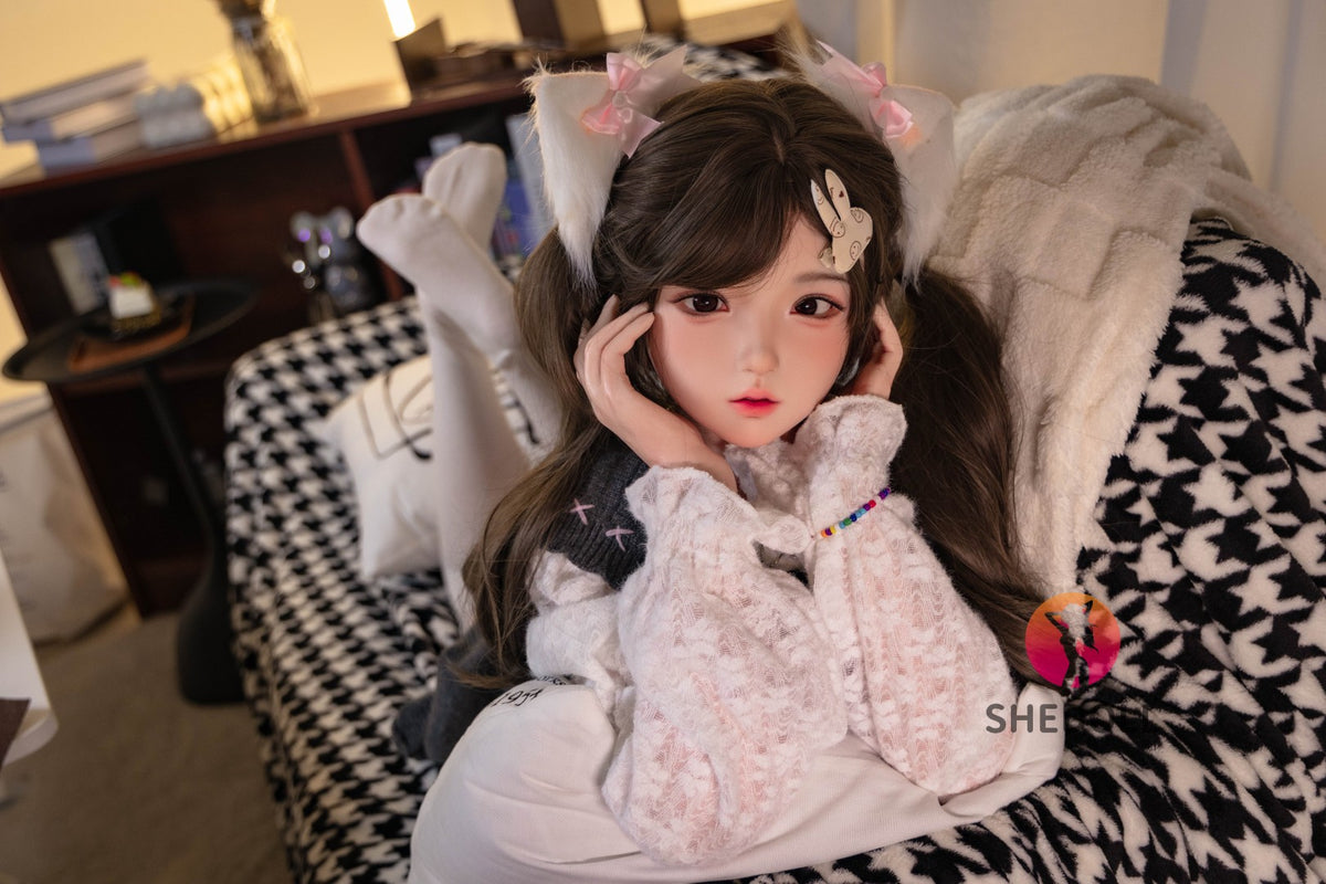 Cece seksnukk (SHEDOLL 145 cm G-Cup # SH156 silikoon)
