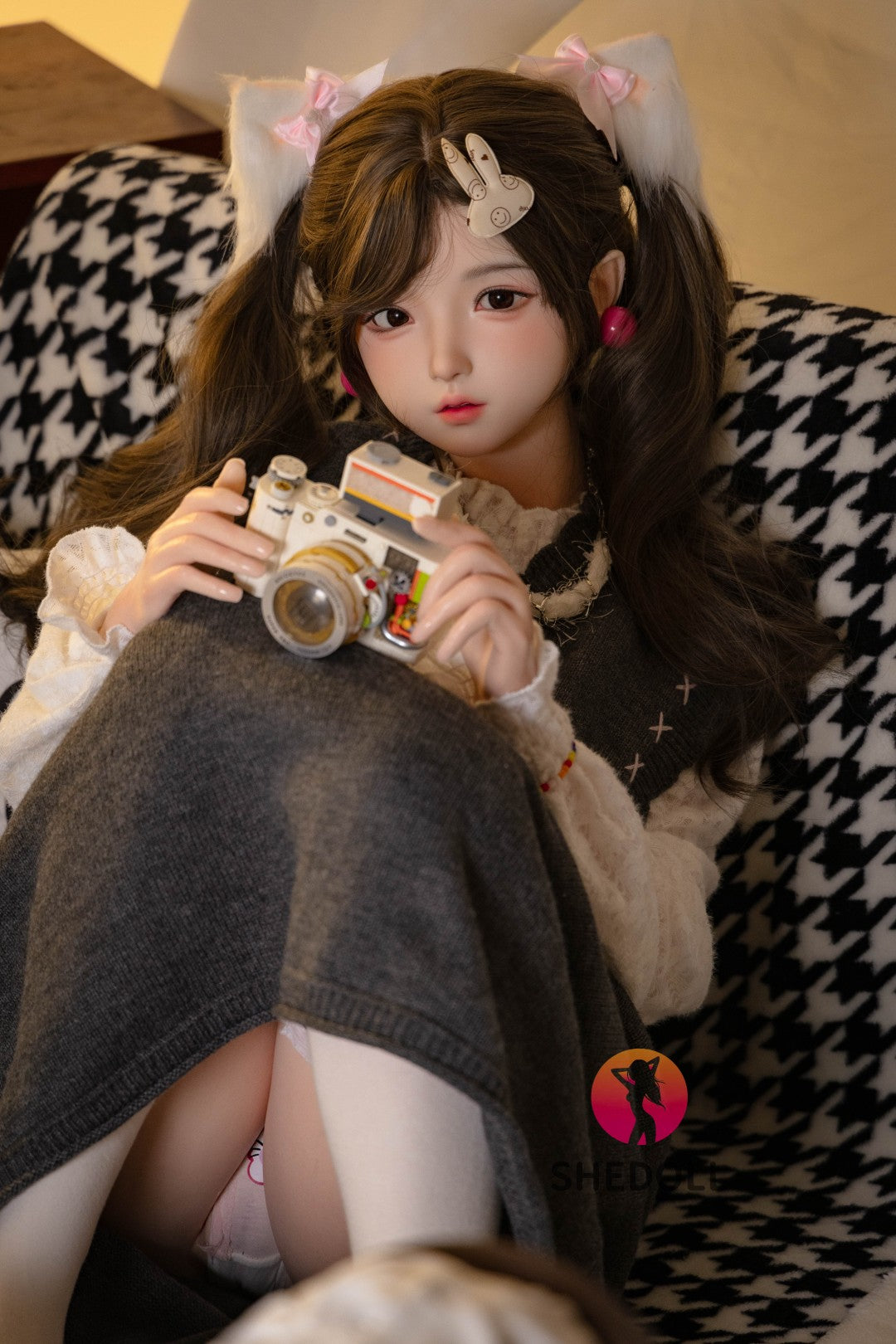 Cece seksnukk (SHEDOLL 145 cm G-Cup # SH156 silikoon)