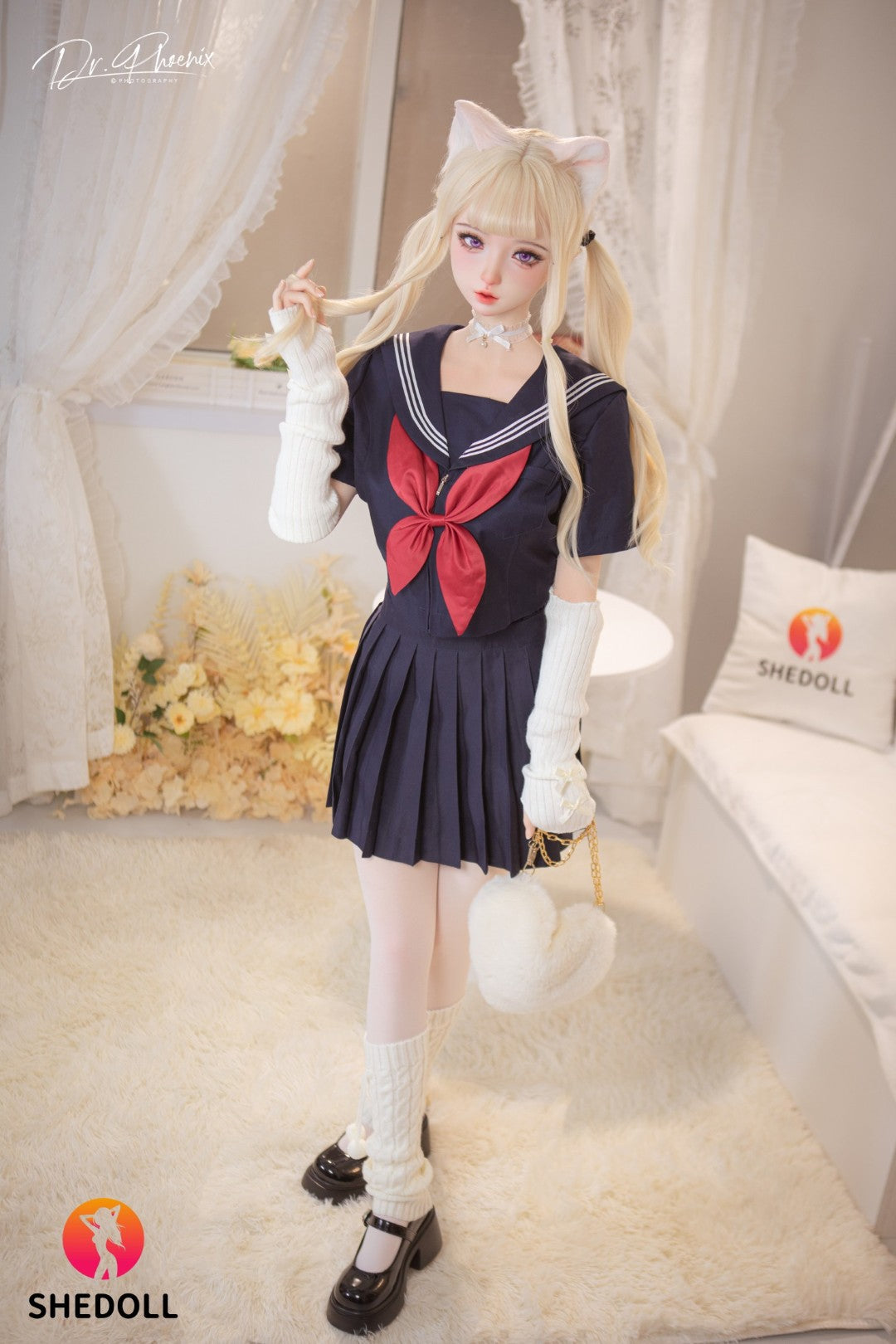 Cece seksnukk (SHEDOLL 148cm D-Cup #SH166 2.0 Silikoon)