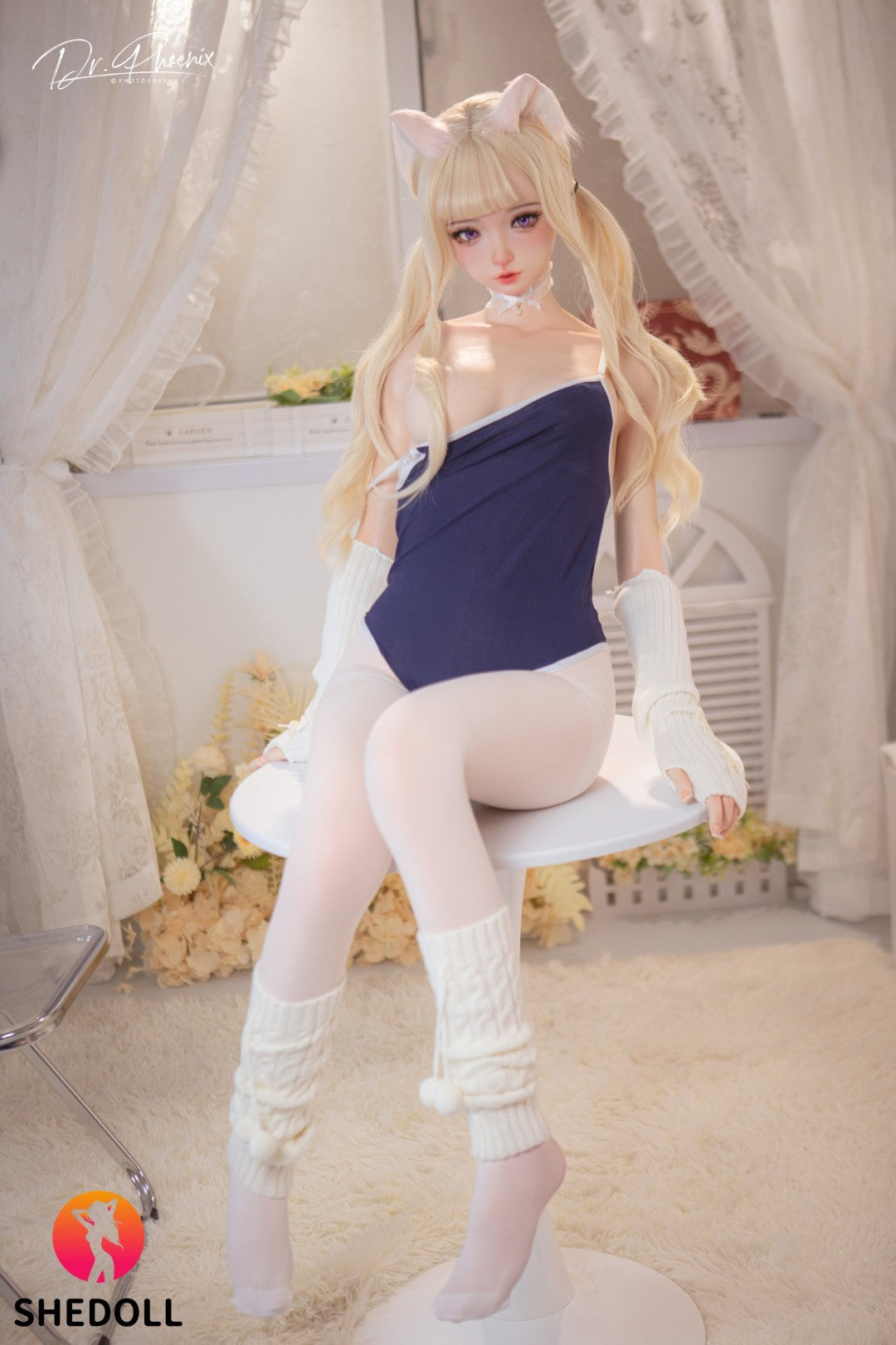 Cece seksnukk (SHEDOLL 148cm D-Cup #SH166 2.0 Silikoon)