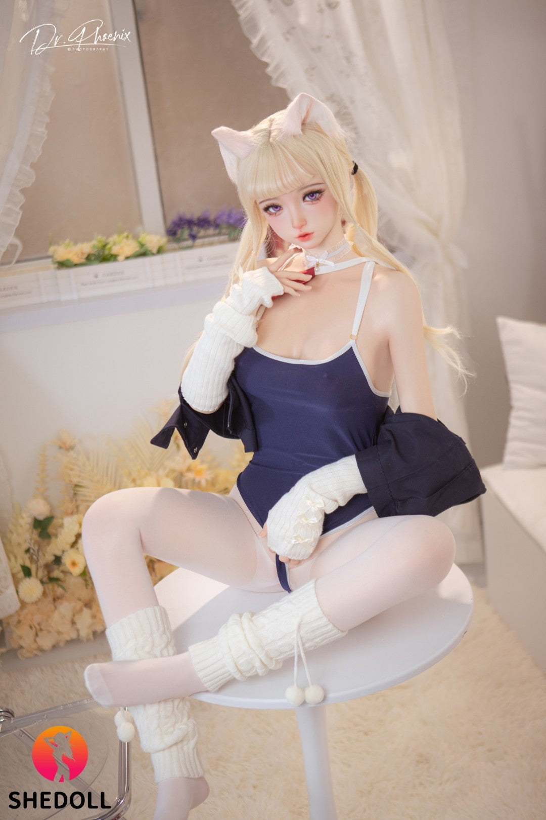 Cece seksnukk (SHEDOLL 148cm D-Cup #SH166 2.0 Silikoon)