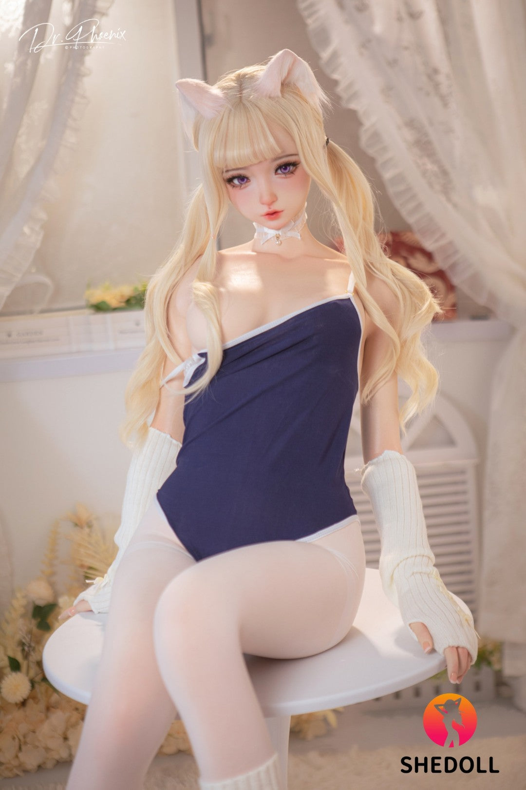 Cece seksnukk (SHEDOLL 148cm D-Cup #SH166 2.0 Silikoon)