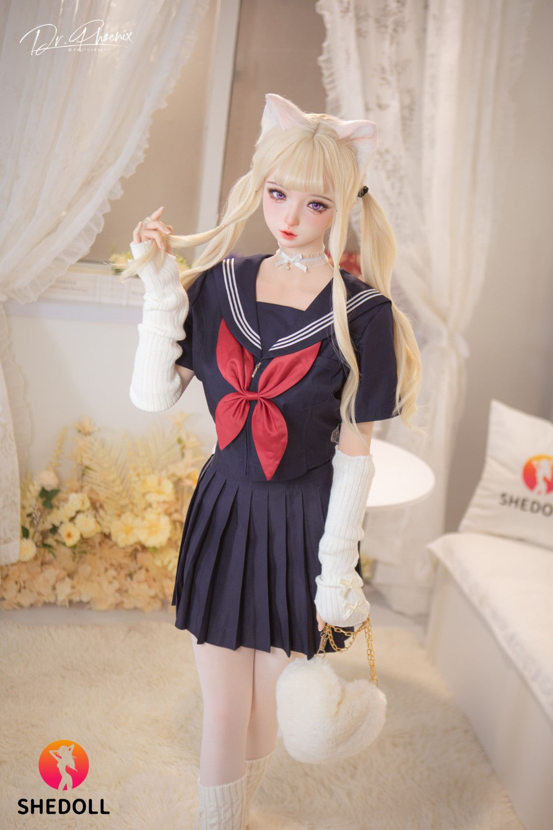 Cece seksnukk (SHEDOLL 148cm D-Cup #SH166 2.0 Silikoon)