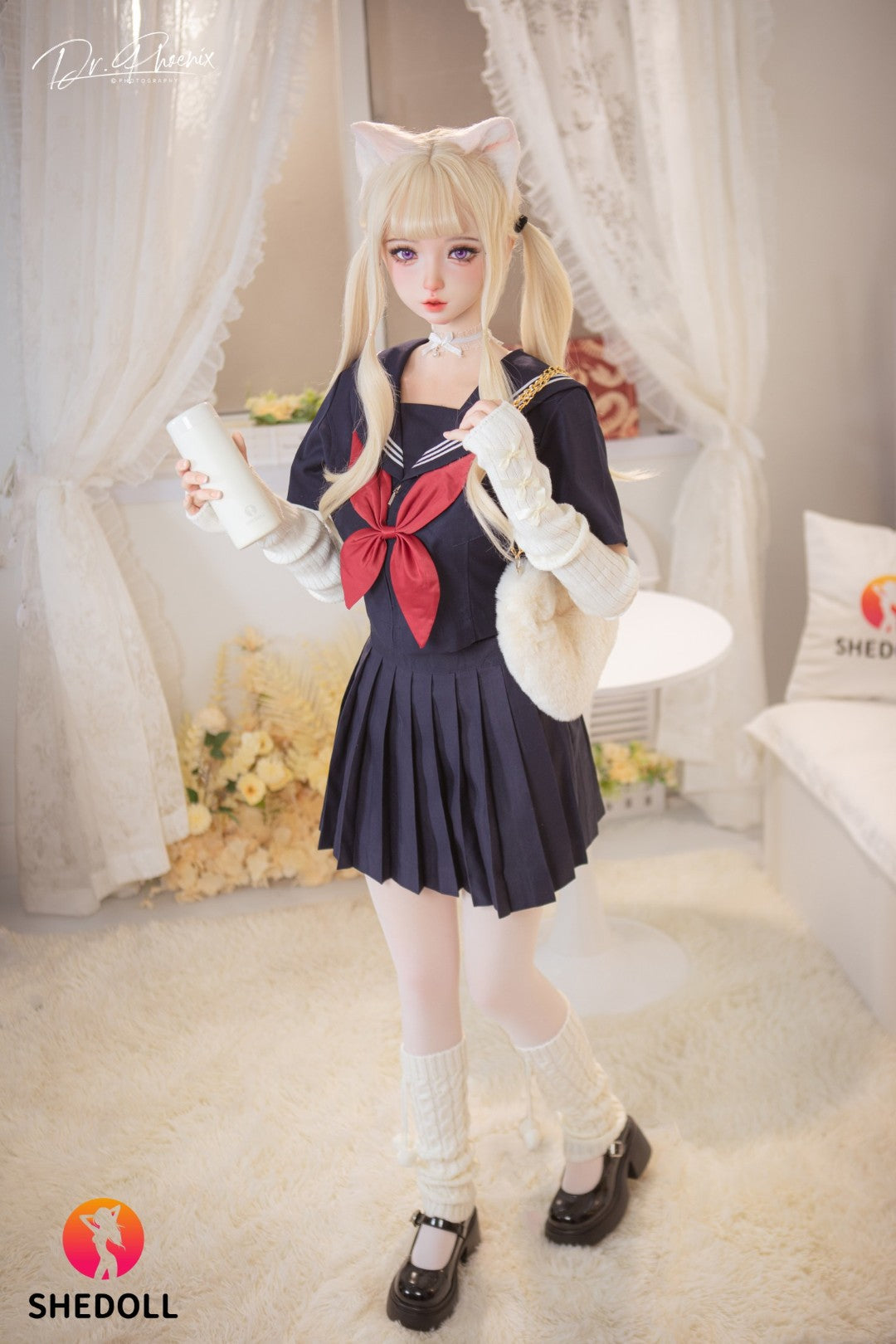 Cece seksnukk (SHEDOLL 148cm D-Cup #SH166 2.0 Silikoon)