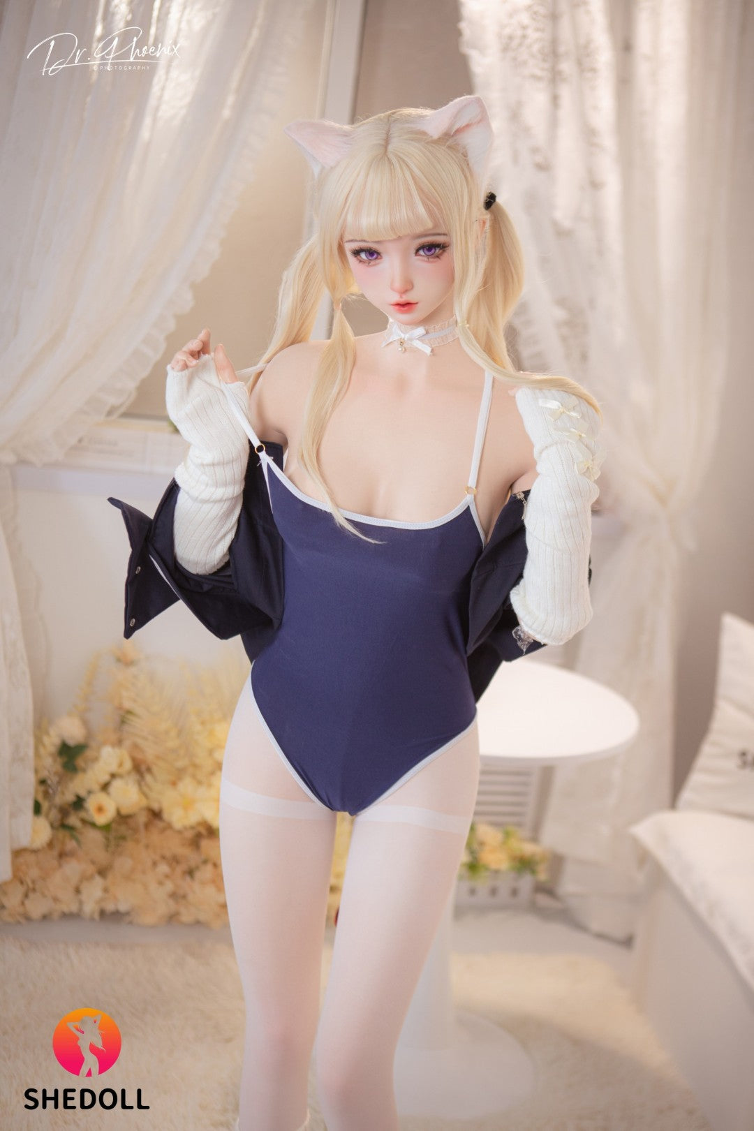 Cece seksnukk (SHEDOLL 148cm D-Cup #SH166 2.0 Silikoon)