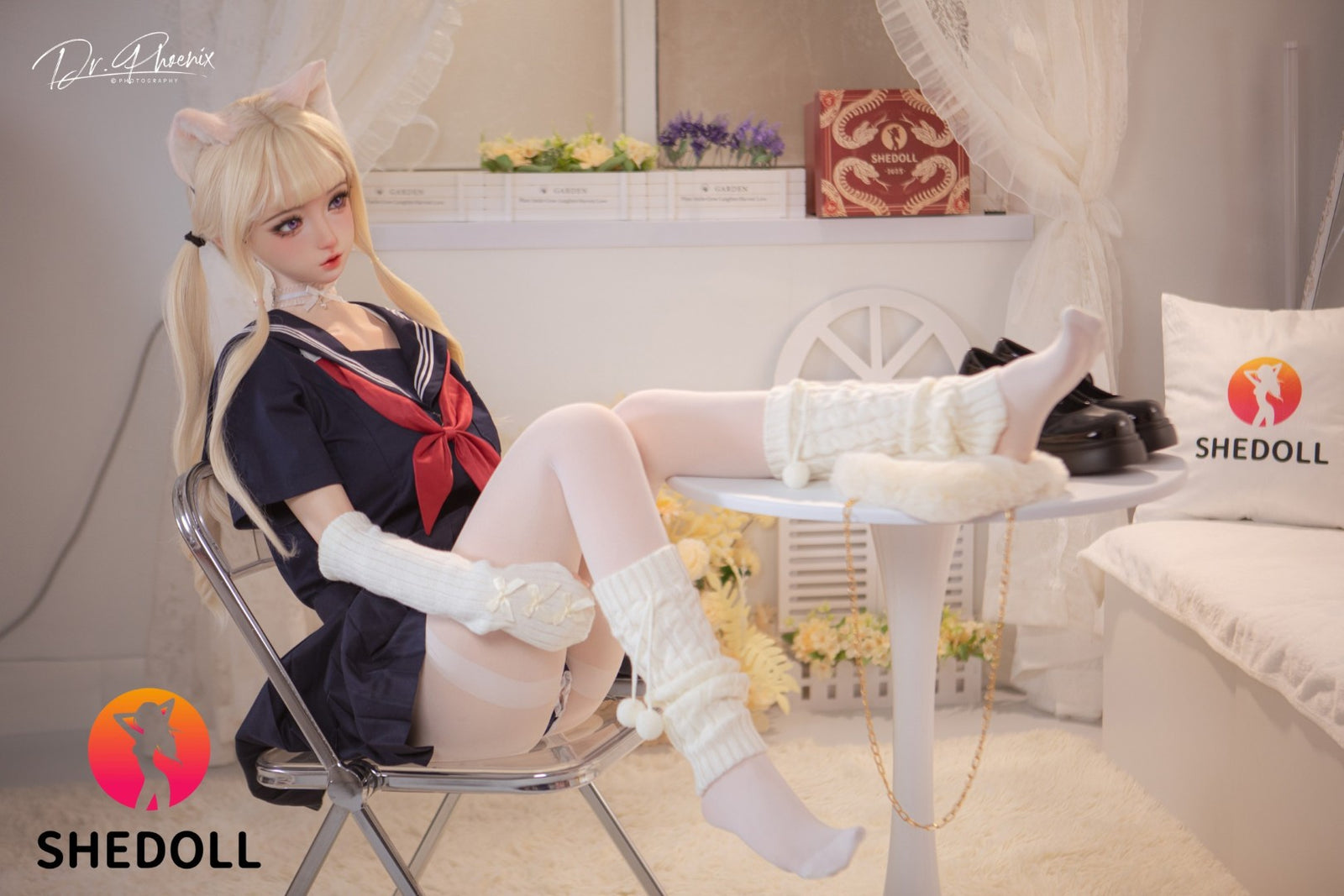 Cece seksnukk (SHEDOLL 148cm D-Cup #SH166 2.0 Silikoon)