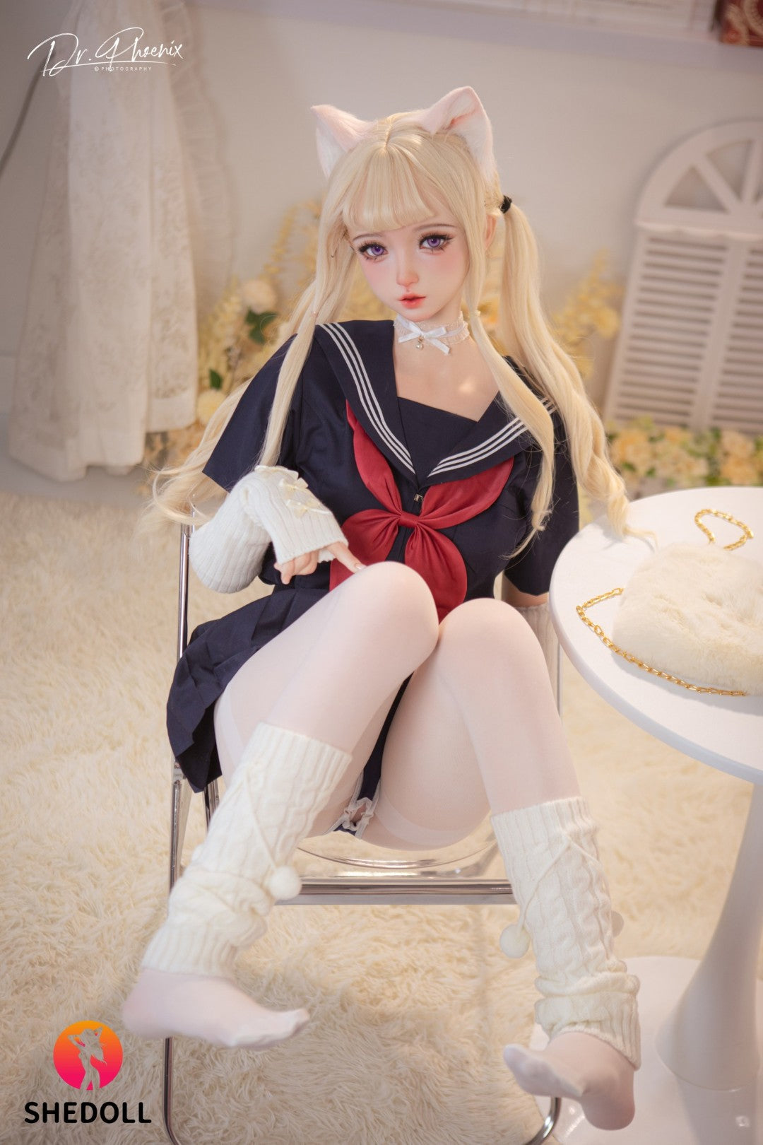 Cece seksnukk (SHEDOLL 148cm D-Cup #SH166 2.0 Silikoon)