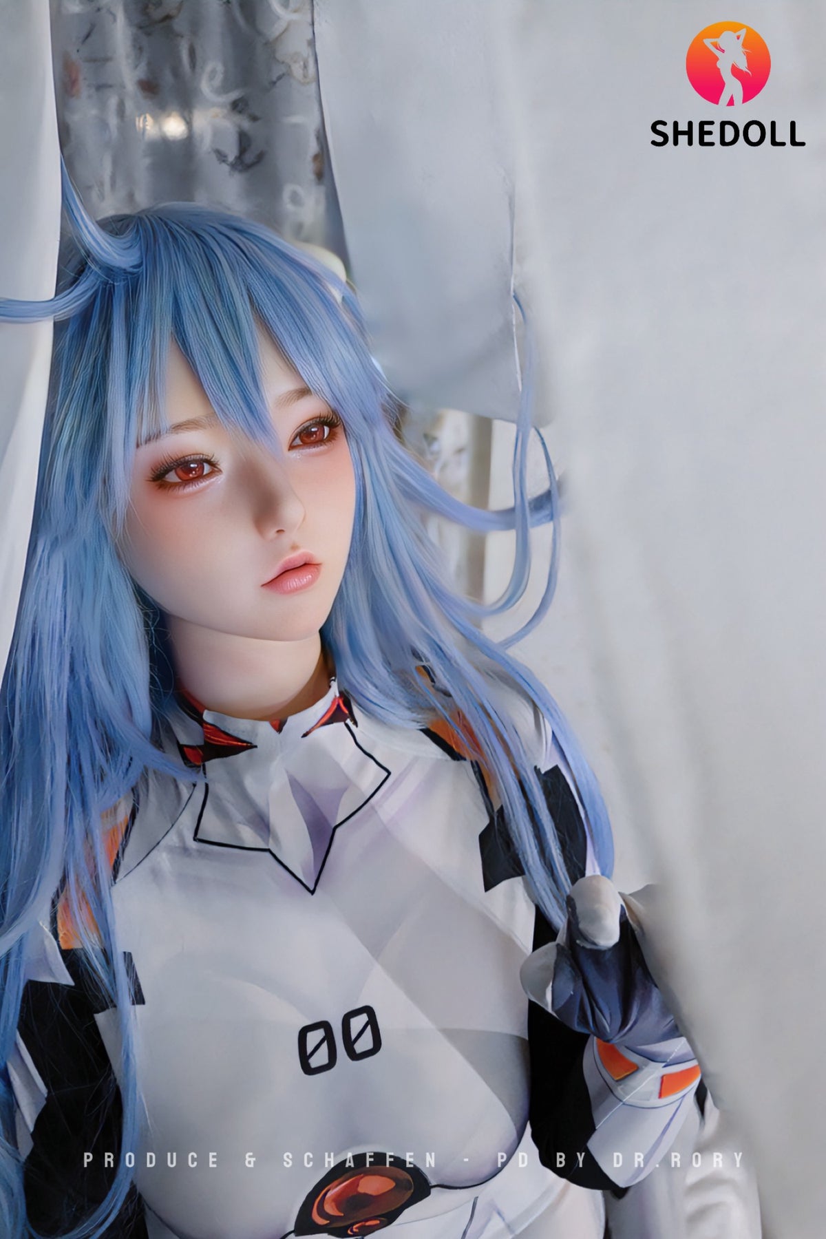 Rei Ayanami seksinukk (SHEDOLL 168cm D-Cup #SH170 2.0 Silikoon)