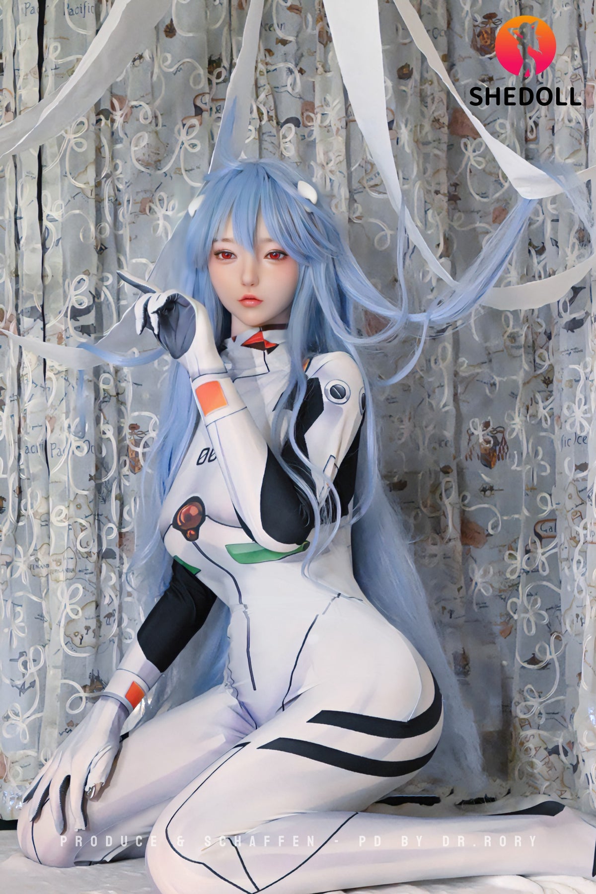 Rei Ayanami seksinukk (SHEDOLL 168cm D-Cup #SH170 2.0 Silikoon)