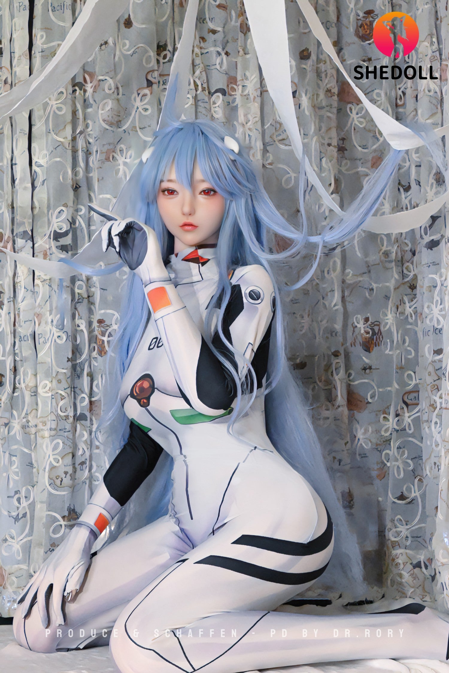 Rei Ayanami seksinukk (SHEDOLL 168cm D-Cup #SH170 2.0 Silikoon)