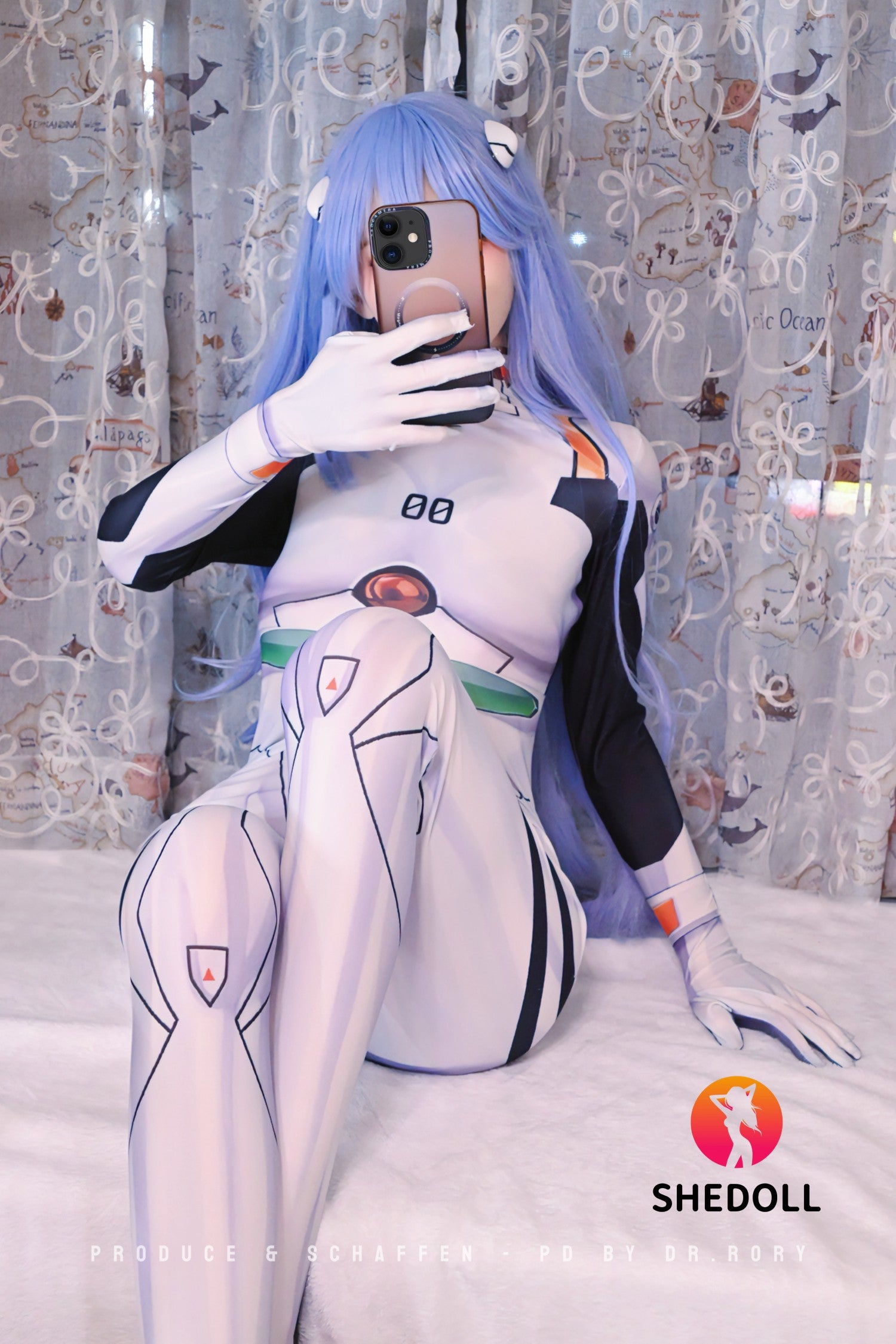 Rei Ayanami seksinukk (SHEDOLL 168cm D-Cup #SH170 2.0 Silikoon)