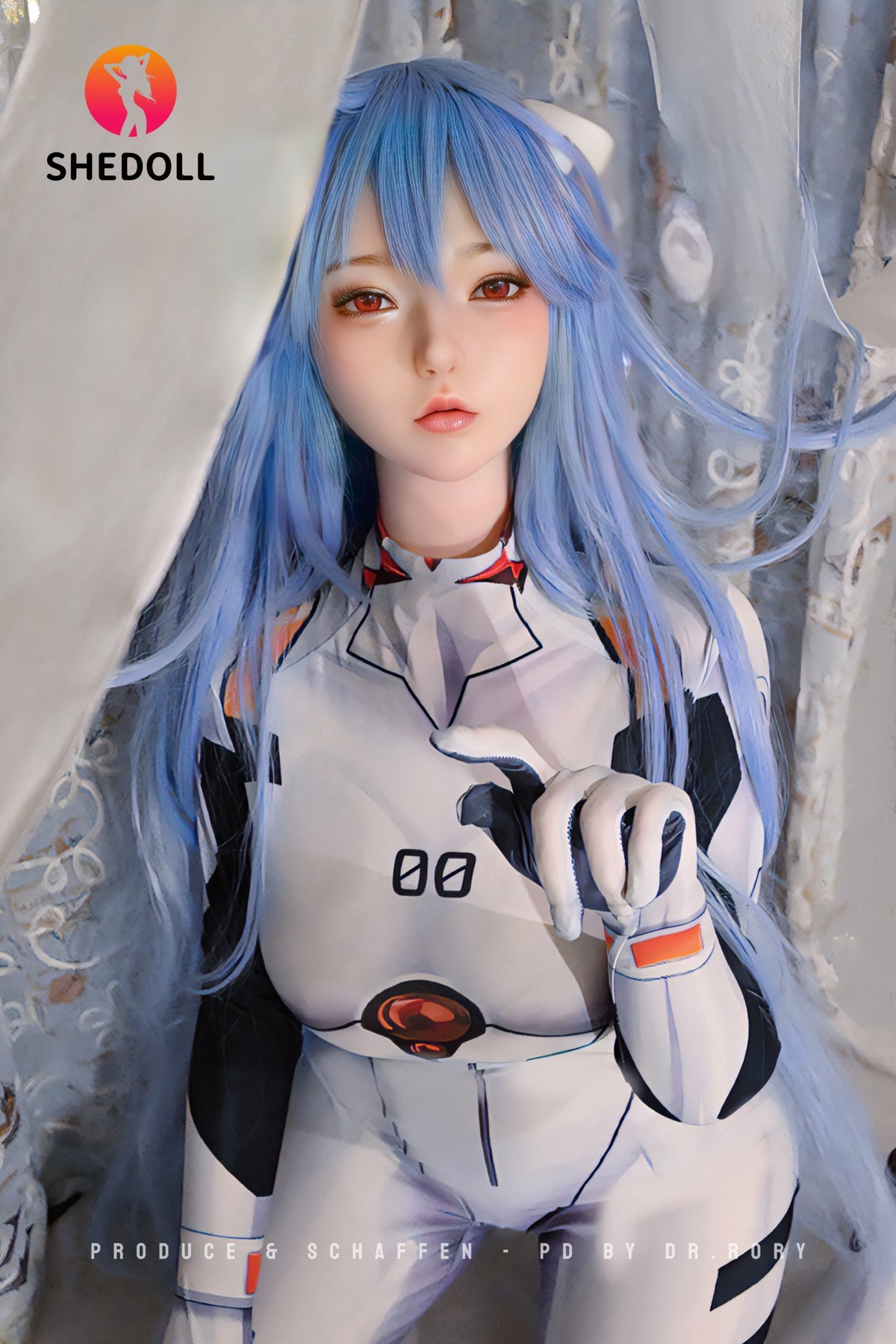 Rei Ayanami seksinukk (SHEDOLL 168cm D-Cup #SH170 2.0 Silikoon)