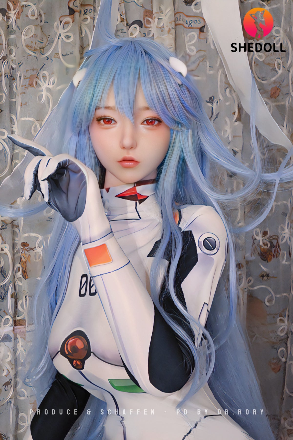 Rei Ayanami seksinukk (SHEDOLL 168cm D-Cup #SH170 2.0 Silikoon)