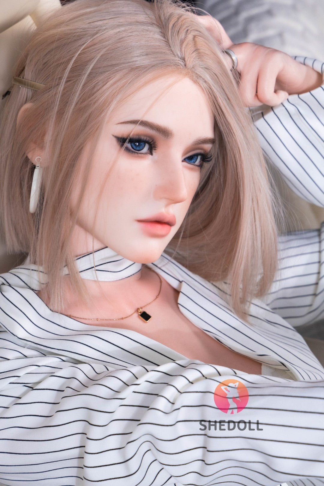 Talia seksnukk (SHEDOLL 168 cm D-Cup # SH171 silikoon)