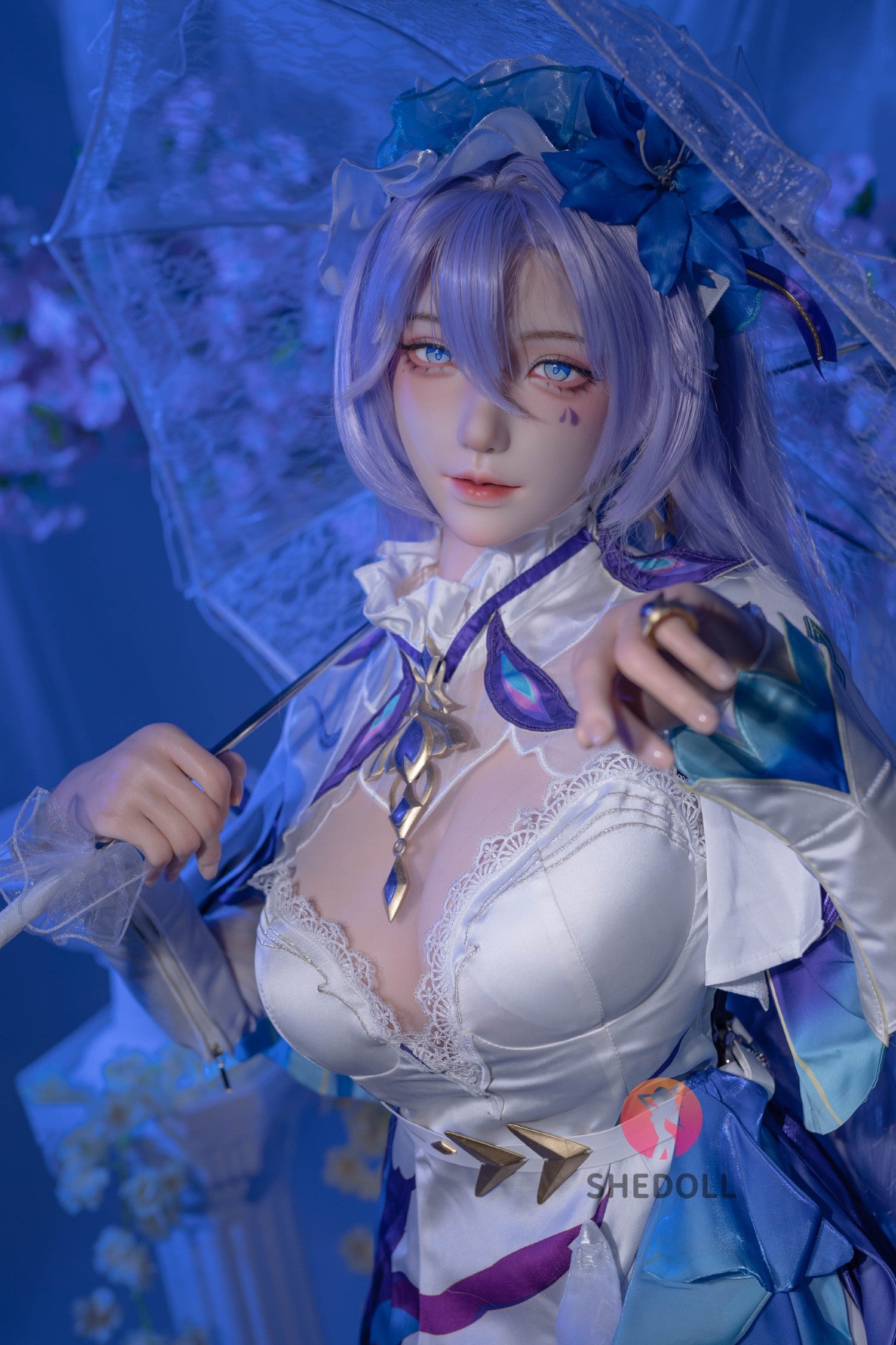 Cantarella seksnukk (SHEDOLL 163 cm H-Cup # SH177 2.0 silikoon)