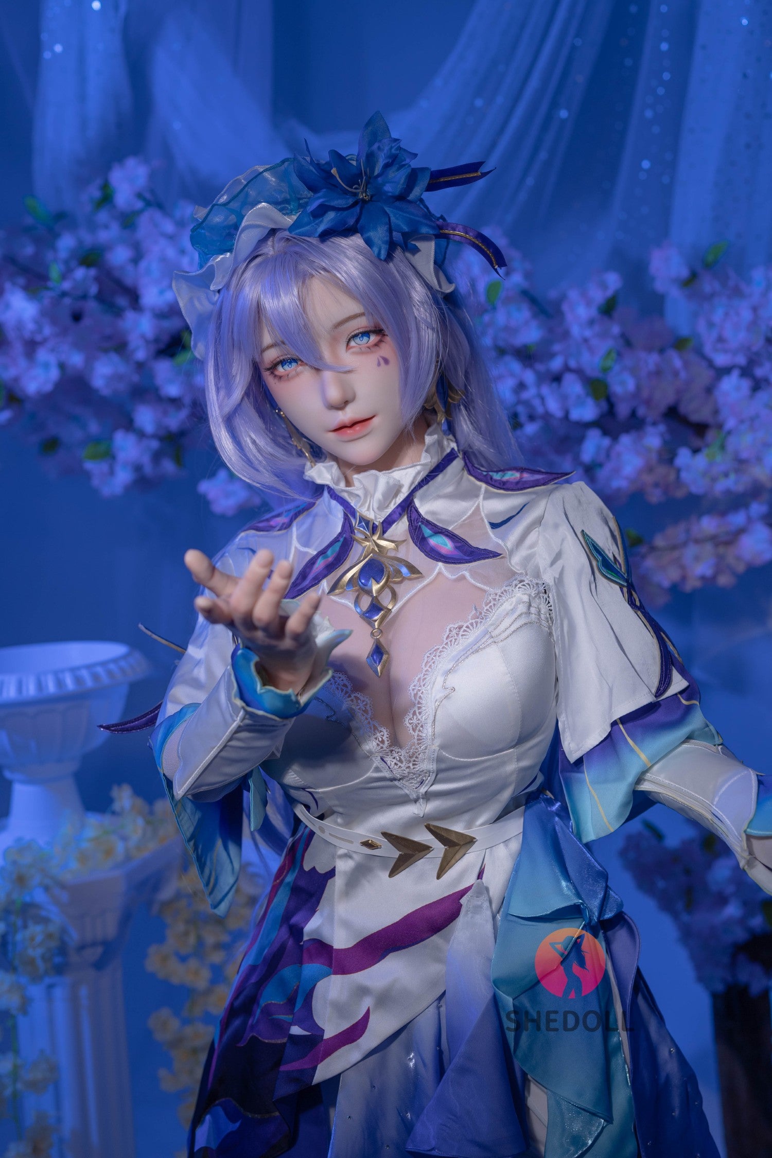 Cantarella seksnukk (SHEDOLL 163 cm H-Cup # SH177 2.0 silikoon)