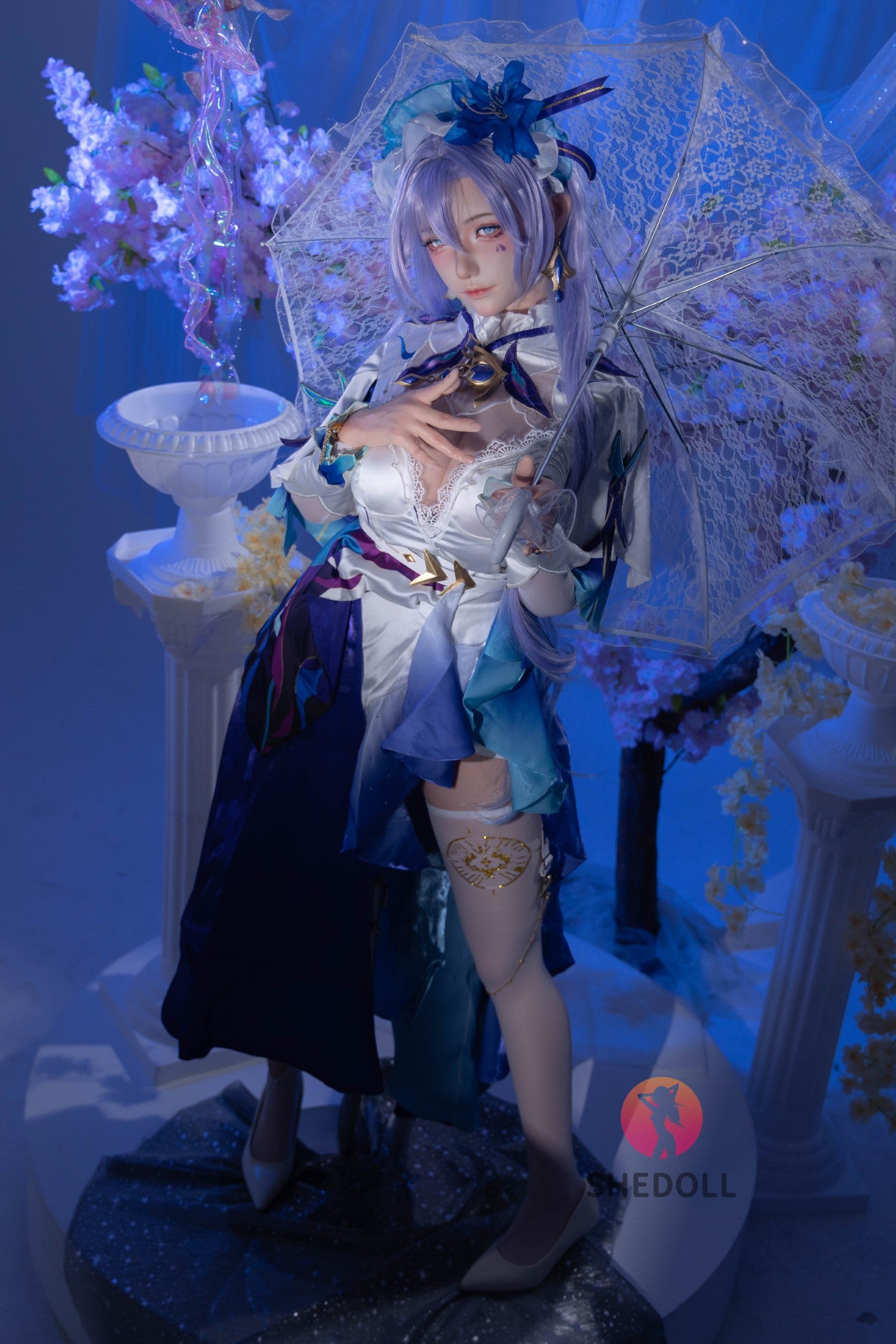Cantarella seksnukk (SHEDOLL 163 cm H-Cup # SH177 2.0 silikoon)