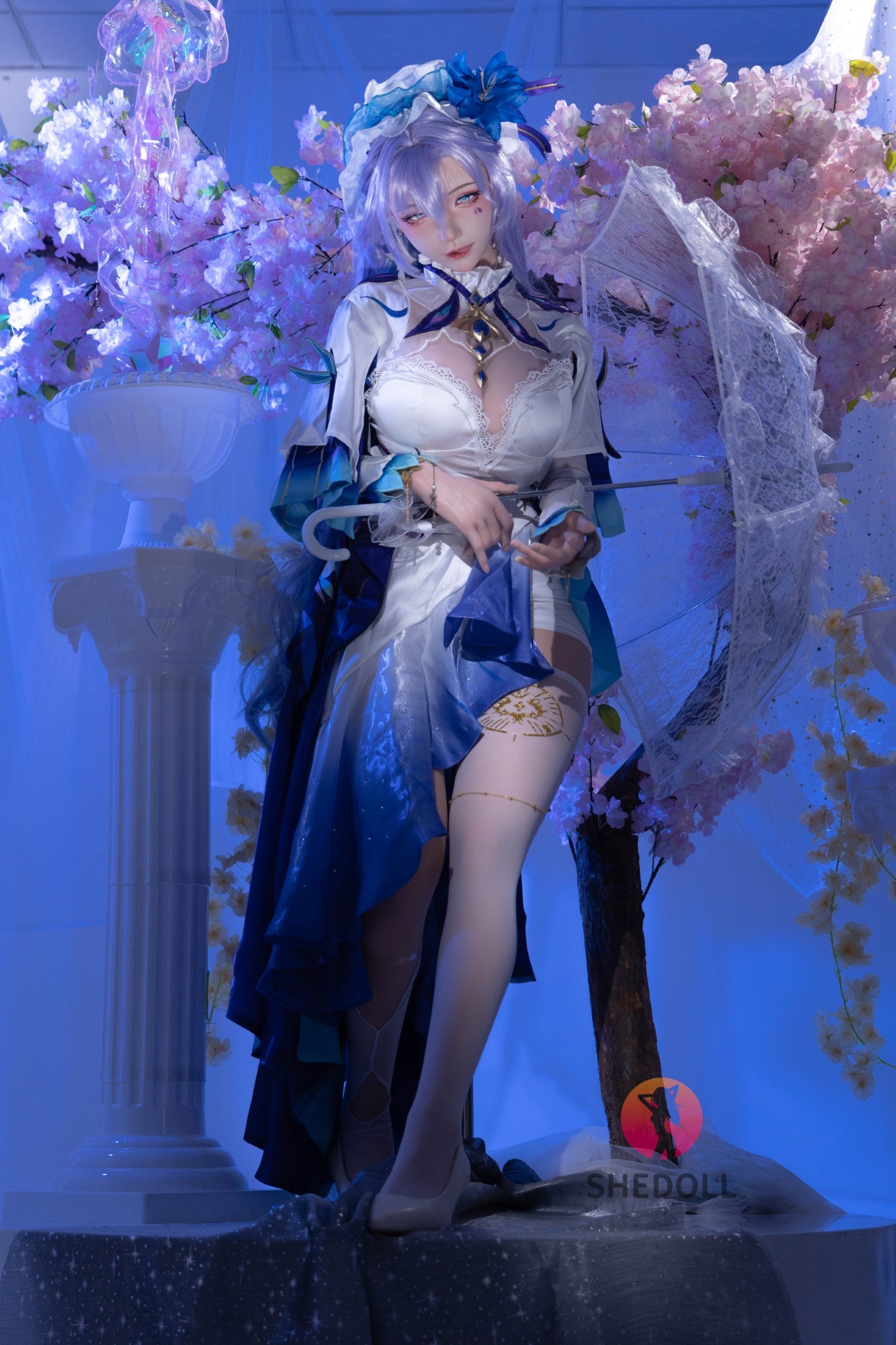 Cantarella seksnukk (SHEDOLL 163 cm H-Cup # SH177 2.0 silikoon)