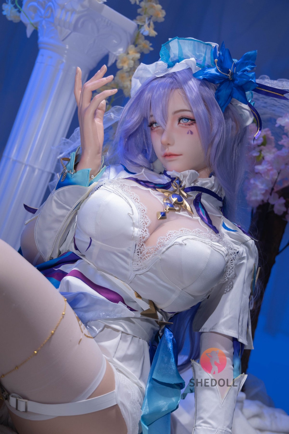 Cantarella seksnukk (SHEDOLL 163 cm H-Cup # SH177 2.0 silikoon)