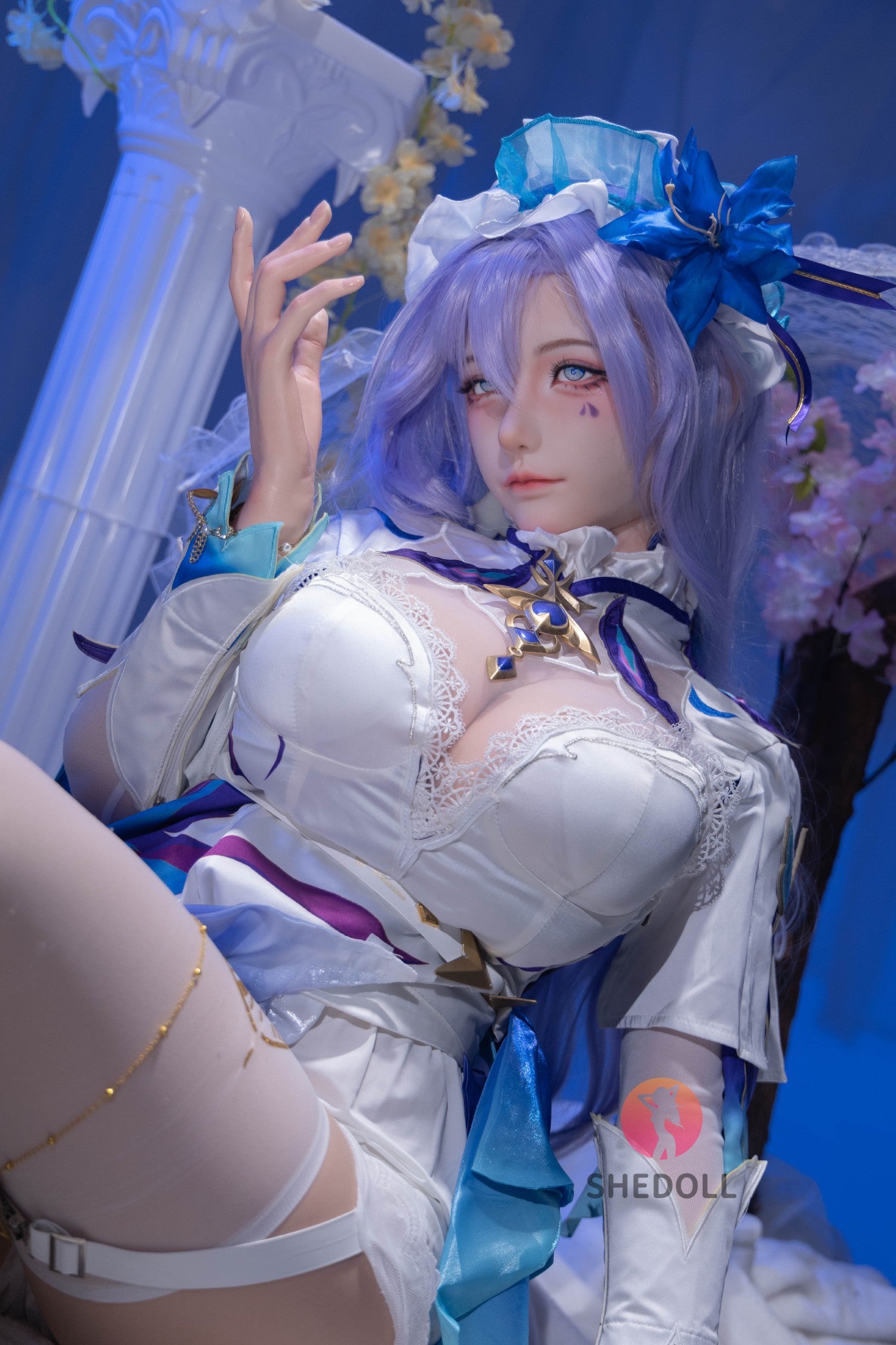 Cantarella seksnukk (SHEDOLL 163 cm H-Cup # SH177 2.0 silikoon)