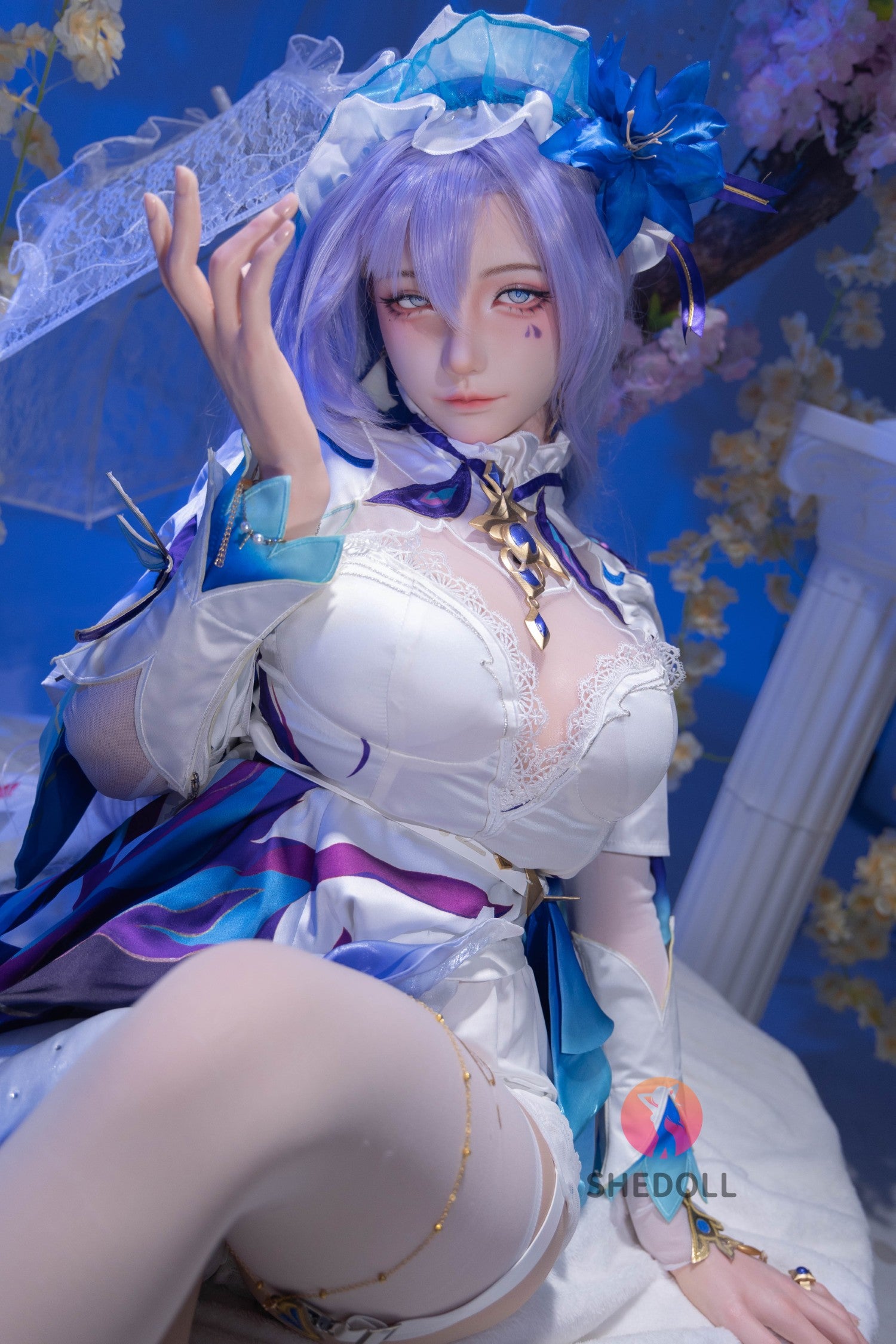 Cantarella seksnukk (SHEDOLL 163 cm H-Cup # SH177 2.0 silikoon)