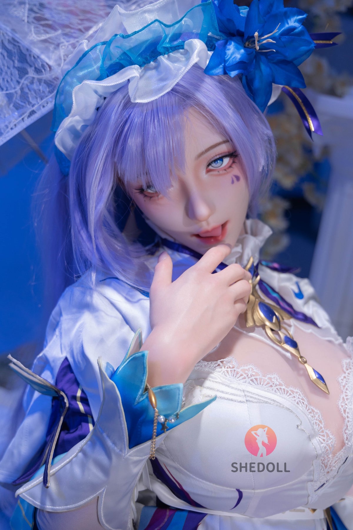 Cantarella seksnukk (SHEDOLL 163 cm H-Cup # SH177 2.0 silikoon)