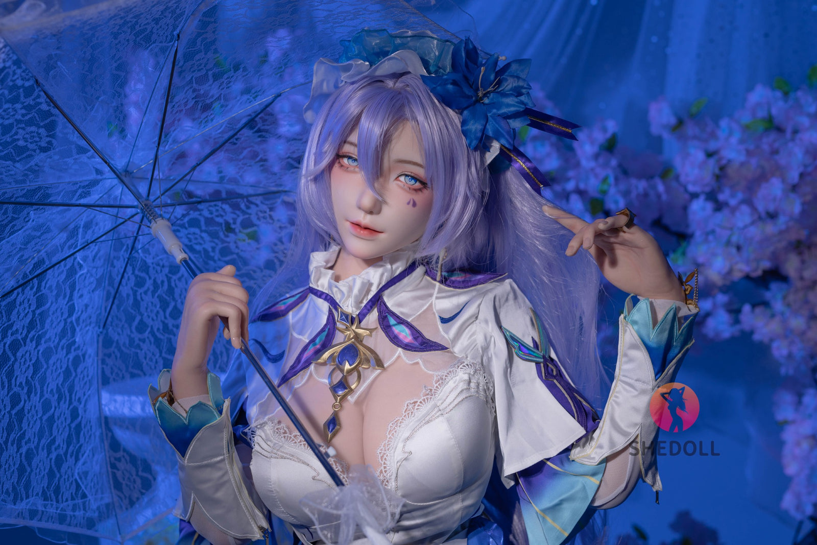 Cantarella seksnukk (SHEDOLL 163 cm H-Cup # SH177 2.0 silikoon)