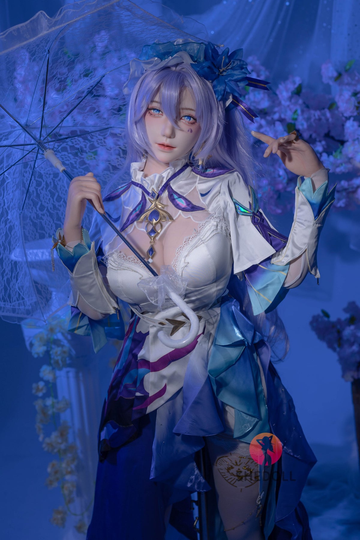 Cantarella seksnukk (SHEDOLL 163 cm H-Cup # SH177 2.0 silikoon)