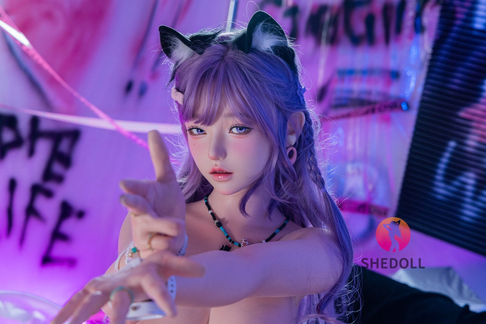 Jasmine seksnukk (SHEDOLL 168 cm D-Cup #SH180 2.0 Silikoon)