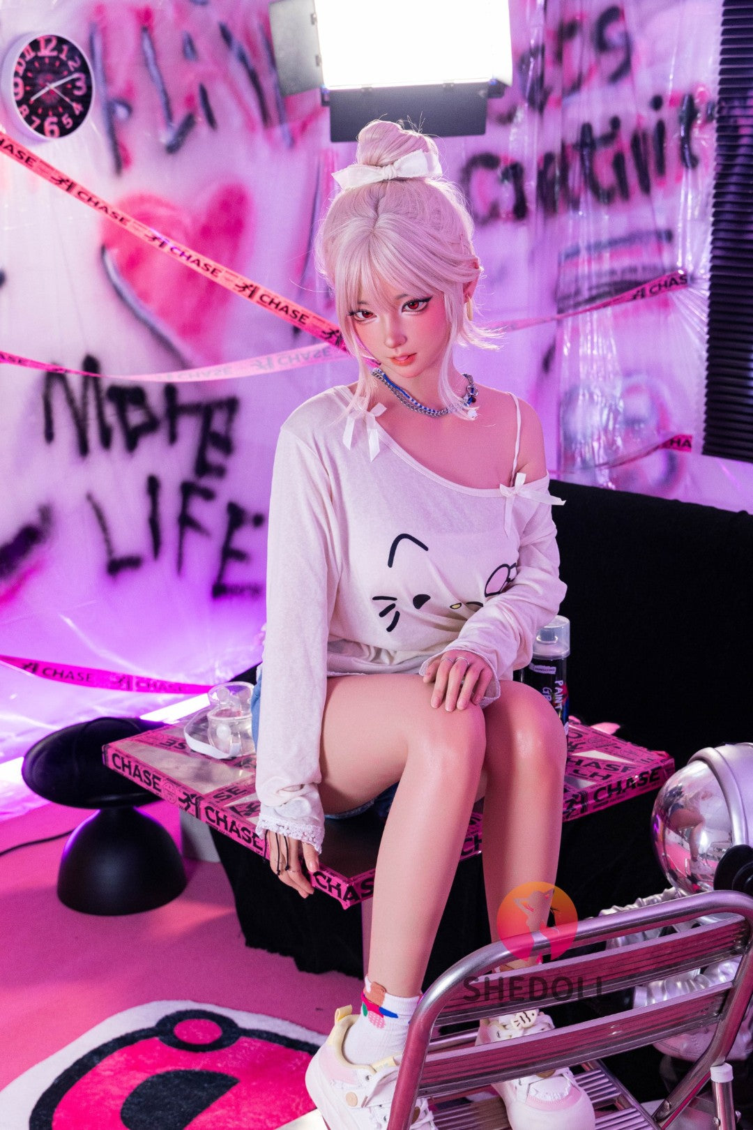 Tanya seksnukk (SHEDOLL 158 cm C-Cup #SH184 2.0 silikoon)