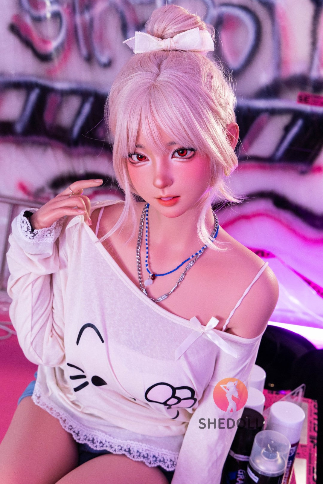 Tanya seksnukk (SHEDOLL 158 cm C-Cup #SH184 2.0 silikoon)