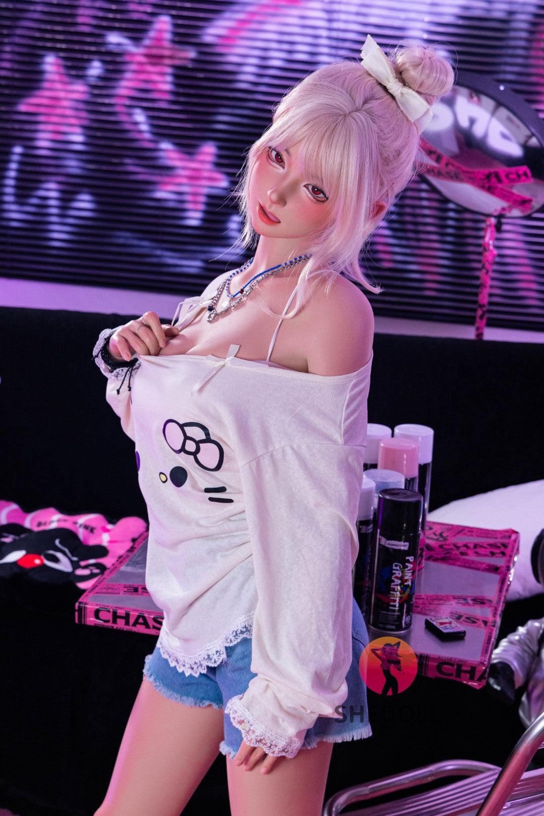 Tanya seksnukk (SHEDOLL 158 cm C-Cup #SH184 2.0 silikoon)