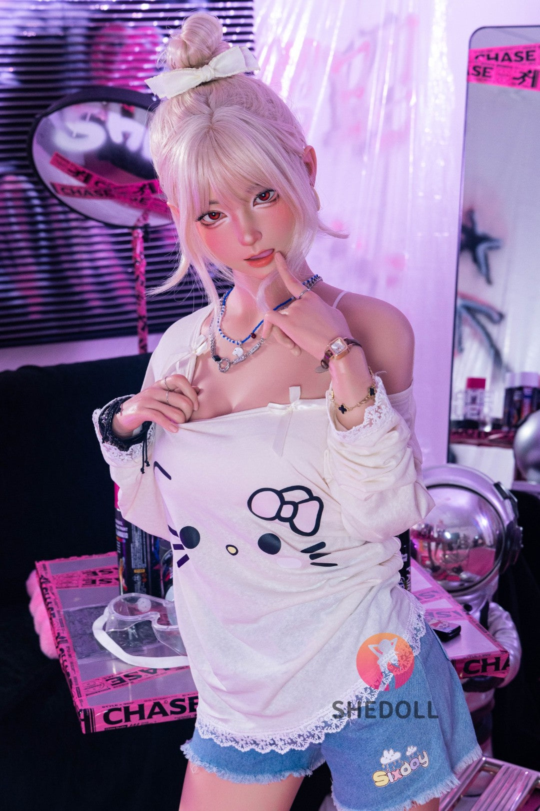 Tanya seksnukk (SHEDOLL 158 cm C-Cup #SH184 2.0 silikoon)