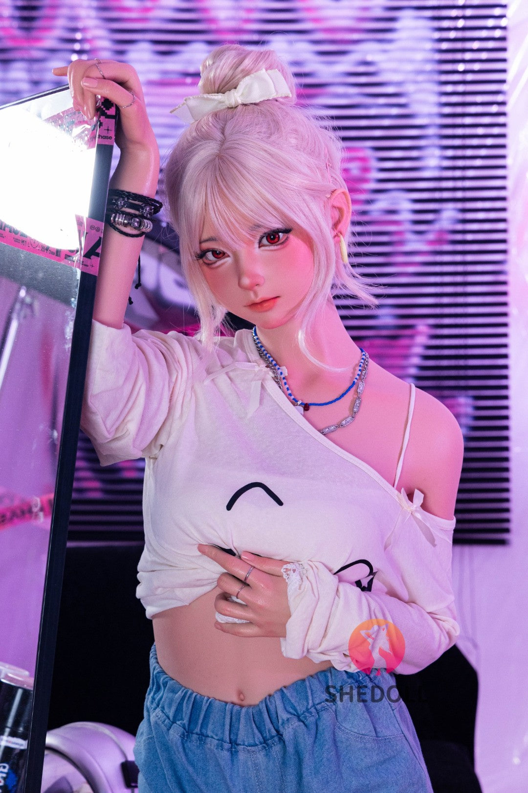 Tanya seksnukk (SHEDOLL 158 cm C-Cup #SH184 2.0 silikoon)