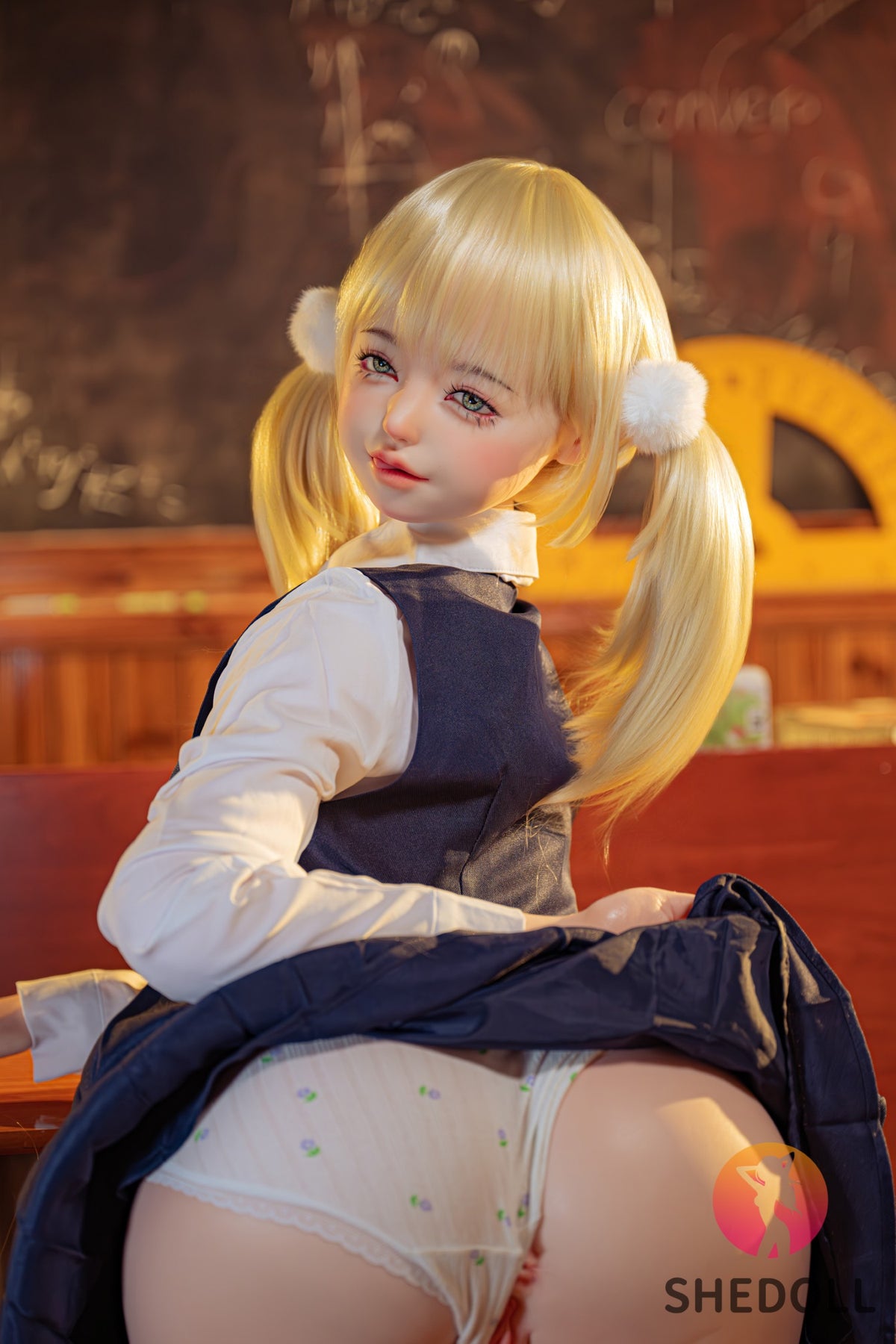 Ui Shigure seksnukk (SHEDOLL 150 cm B-Cup #SH188 2.0 silikoon)