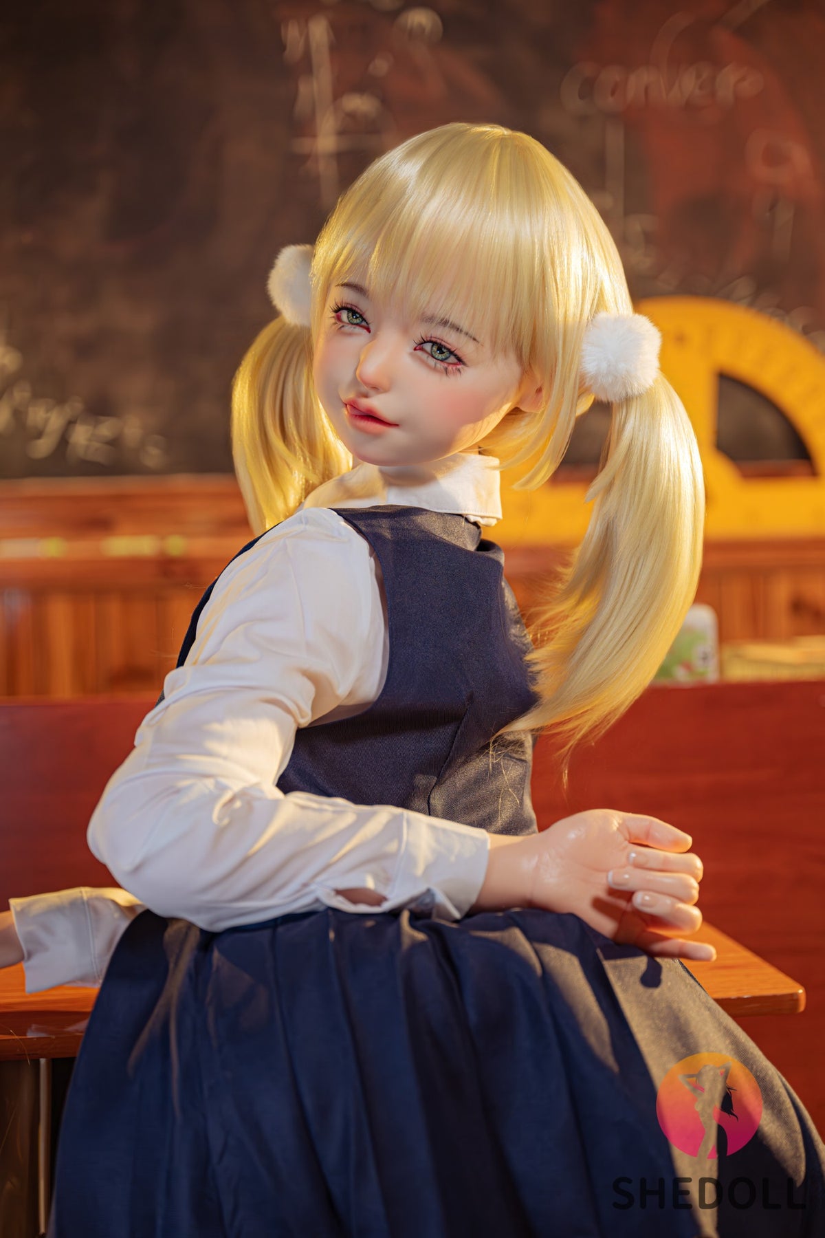 Ui Shigure seksnukk (SHEDOLL 150 cm B-Cup #SH188 2.0 silikoon)