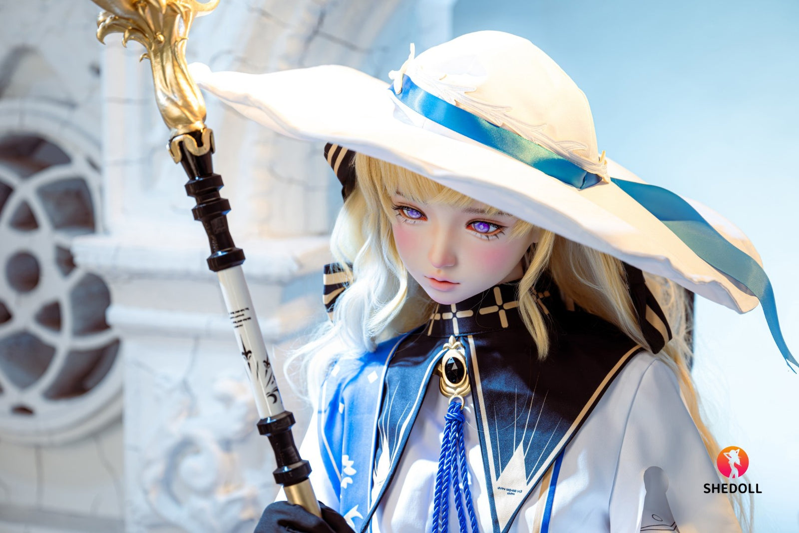 Phoebe seksnukk (SHEDOLL 152 cm A-tass #SH189 2.0 TPE + silikoon)