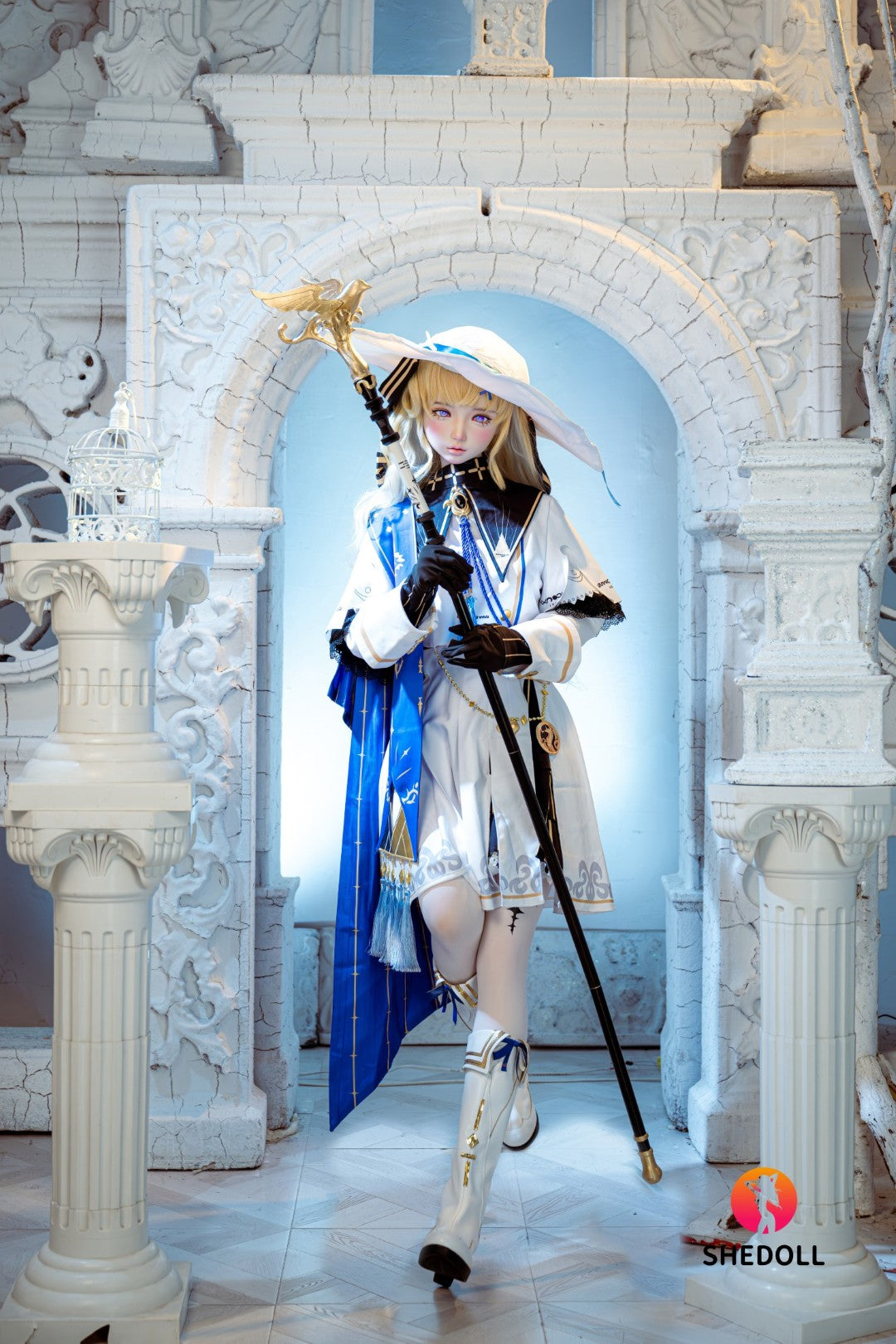 Phoebe seksnukk (SHEDOLL 152 cm A-tass #SH189 2.0 TPE + silikoon)