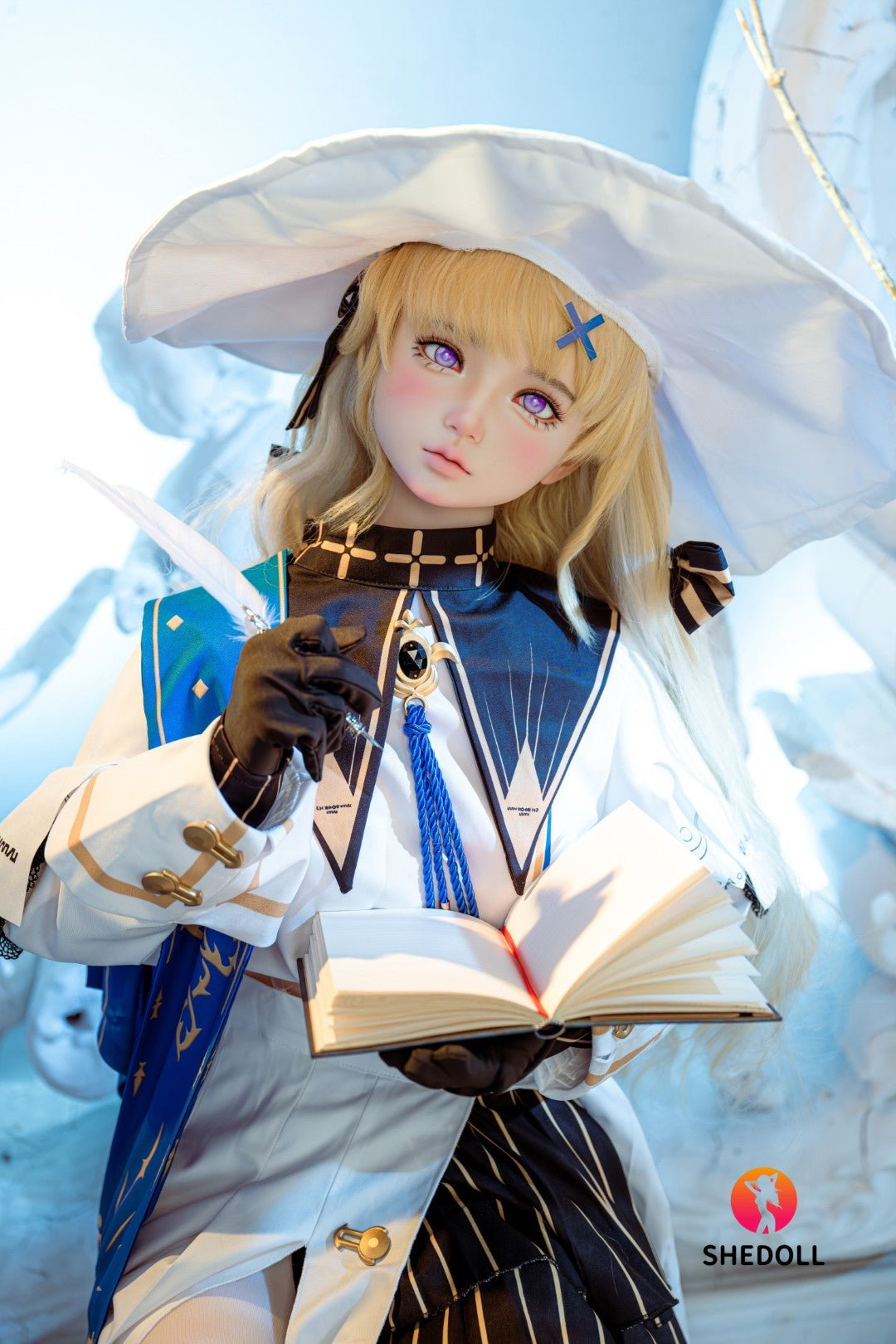 Phoebe seksnukk (SHEDOLL 152 cm A-tass #SH189 2.0 TPE + silikoon)
