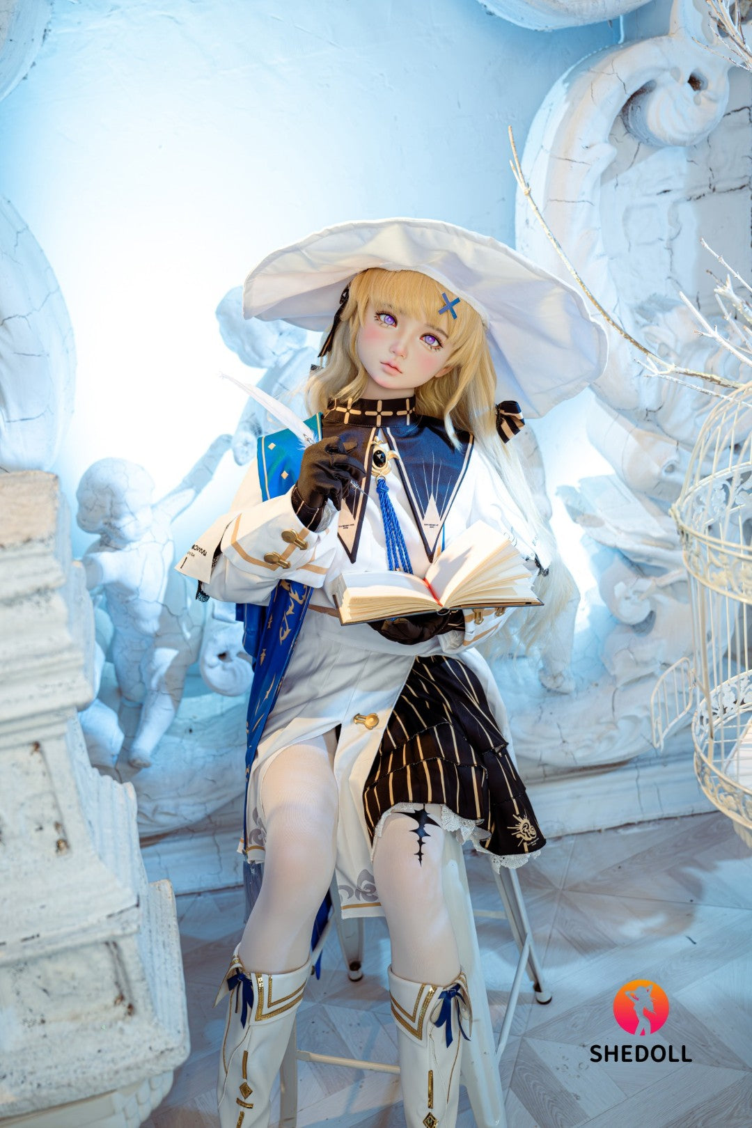 Phoebe seksnukk (SHEDOLL 152 cm A-tass #SH189 2.0 TPE + silikoon)