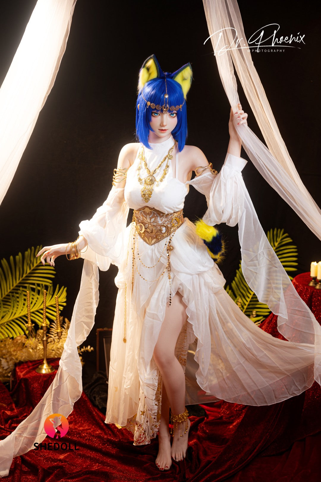 Ankha seksnukk (SHEDOLL 168 cm D-Cup # SH192 2.0 silikoon)