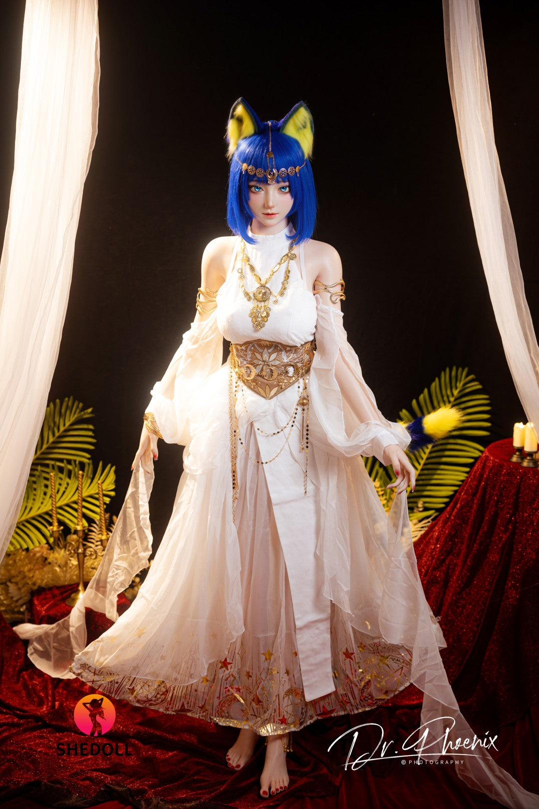 Ankha seksnukk (SHEDOLL 168 cm D-Cup # SH192 2.0 silikoon)