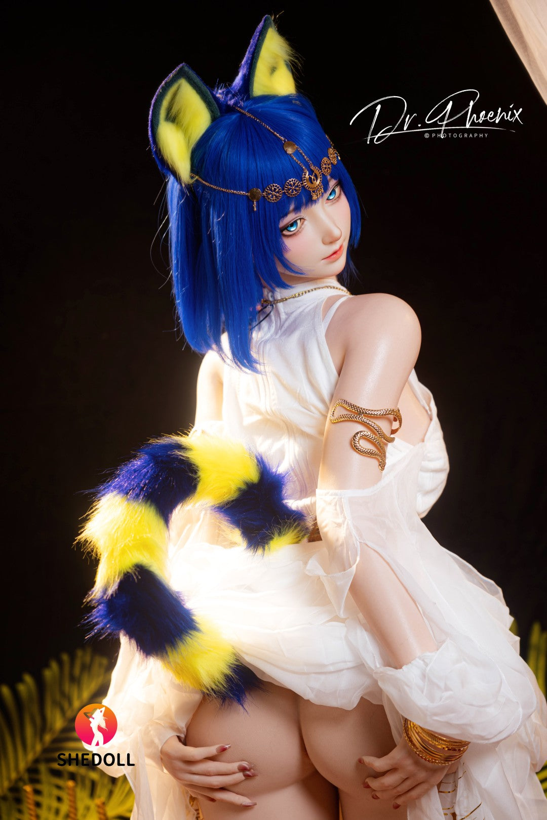 Ankha seksnukk (SHEDOLL 168 cm D-Cup # SH192 2.0 silikoon)