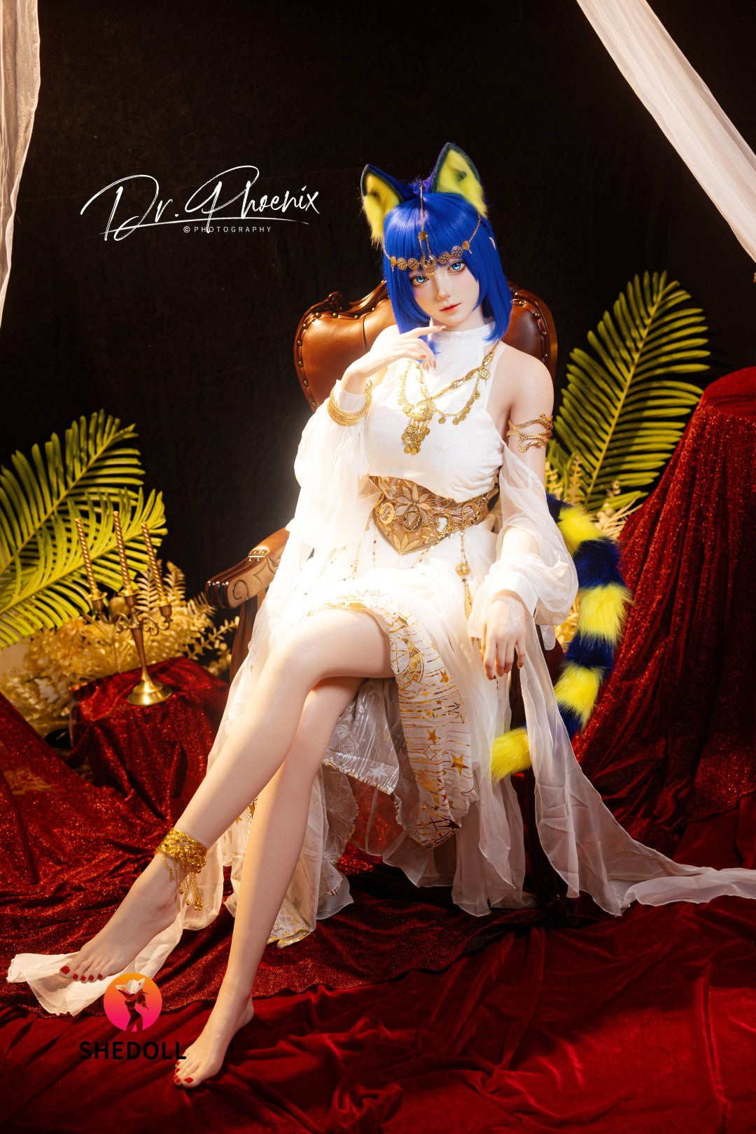 Ankha seksnukk (SHEDOLL 168 cm D-Cup # SH192 2.0 silikoon)