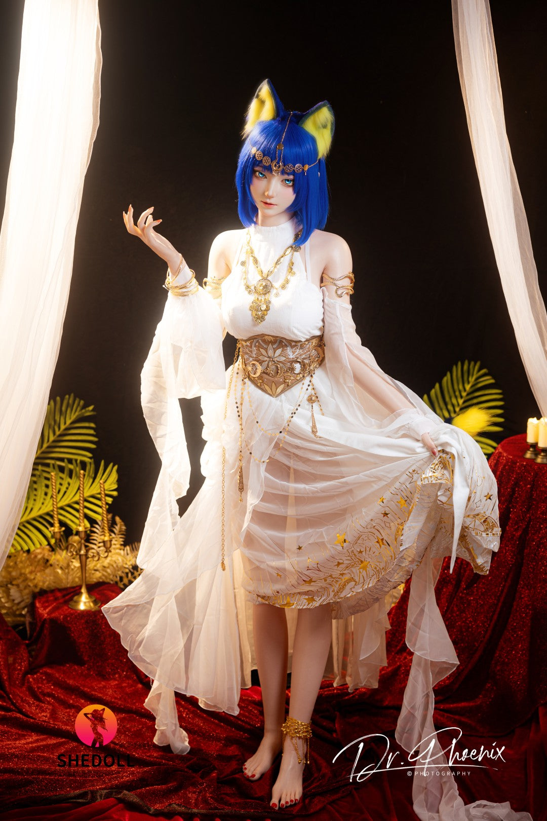 Ankha seksnukk (SHEDOLL 168 cm D-Cup # SH192 2.0 silikoon)