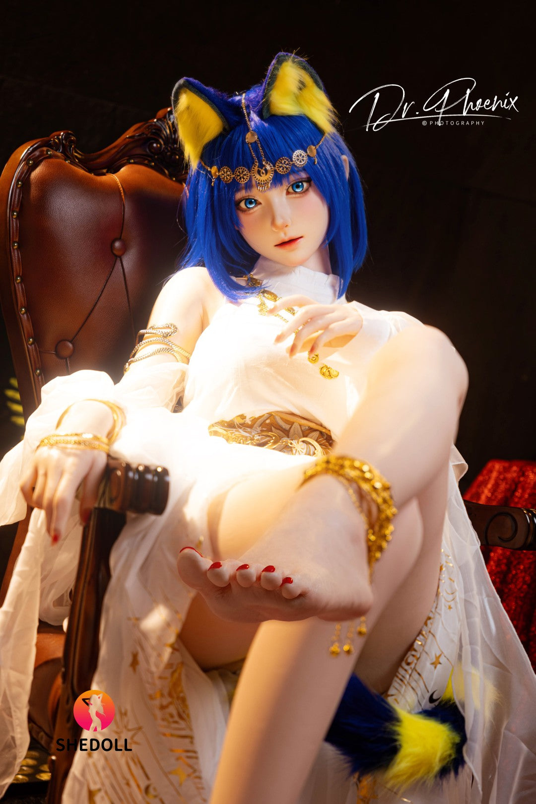 Ankha seksnukk (SHEDOLL 168 cm D-Cup # SH192 2.0 silikoon)