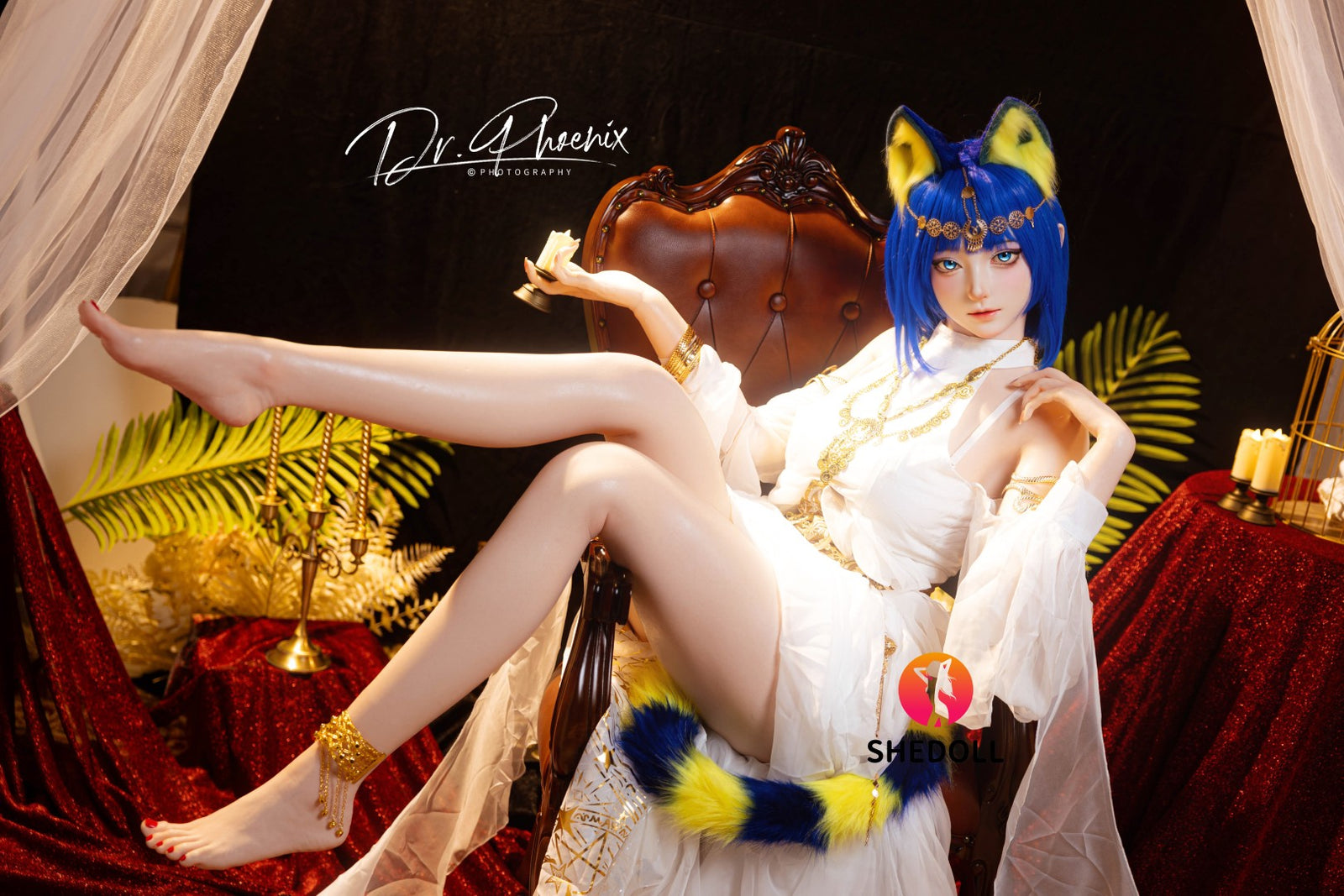 Ankha seksnukk (SHEDOLL 168 cm D-Cup # SH192 2.0 silikoon)