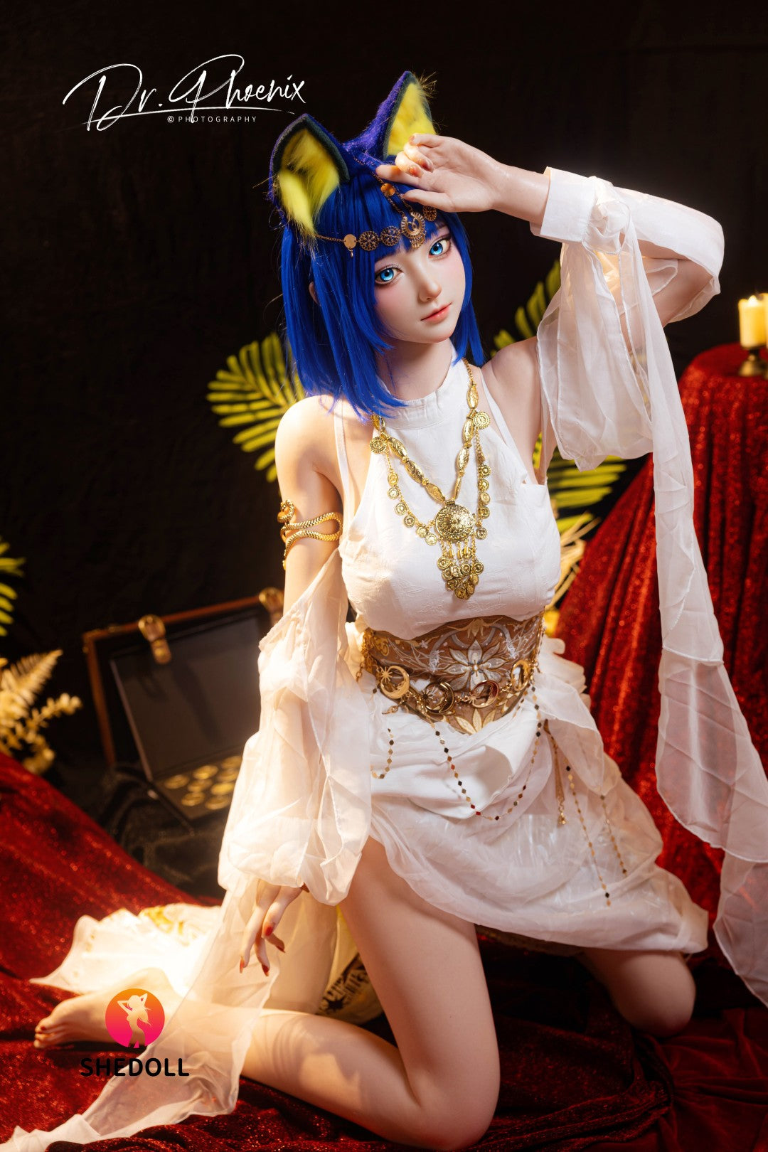 Ankha seksnukk (SHEDOLL 168 cm D-Cup # SH192 2.0 silikoon)